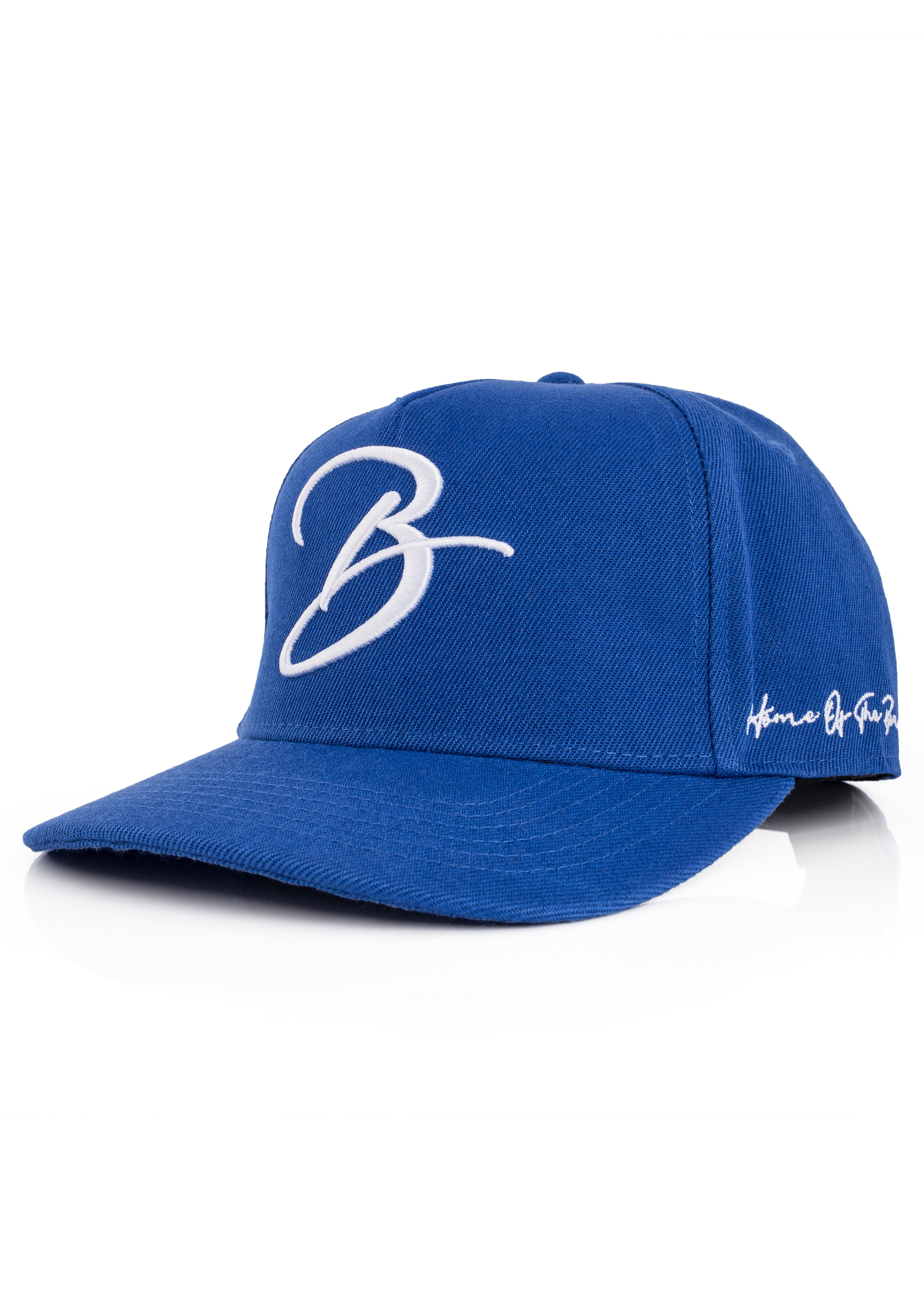 Blackskies-B-Script-Snapback-Cap-Blue-Premium-Hat-2