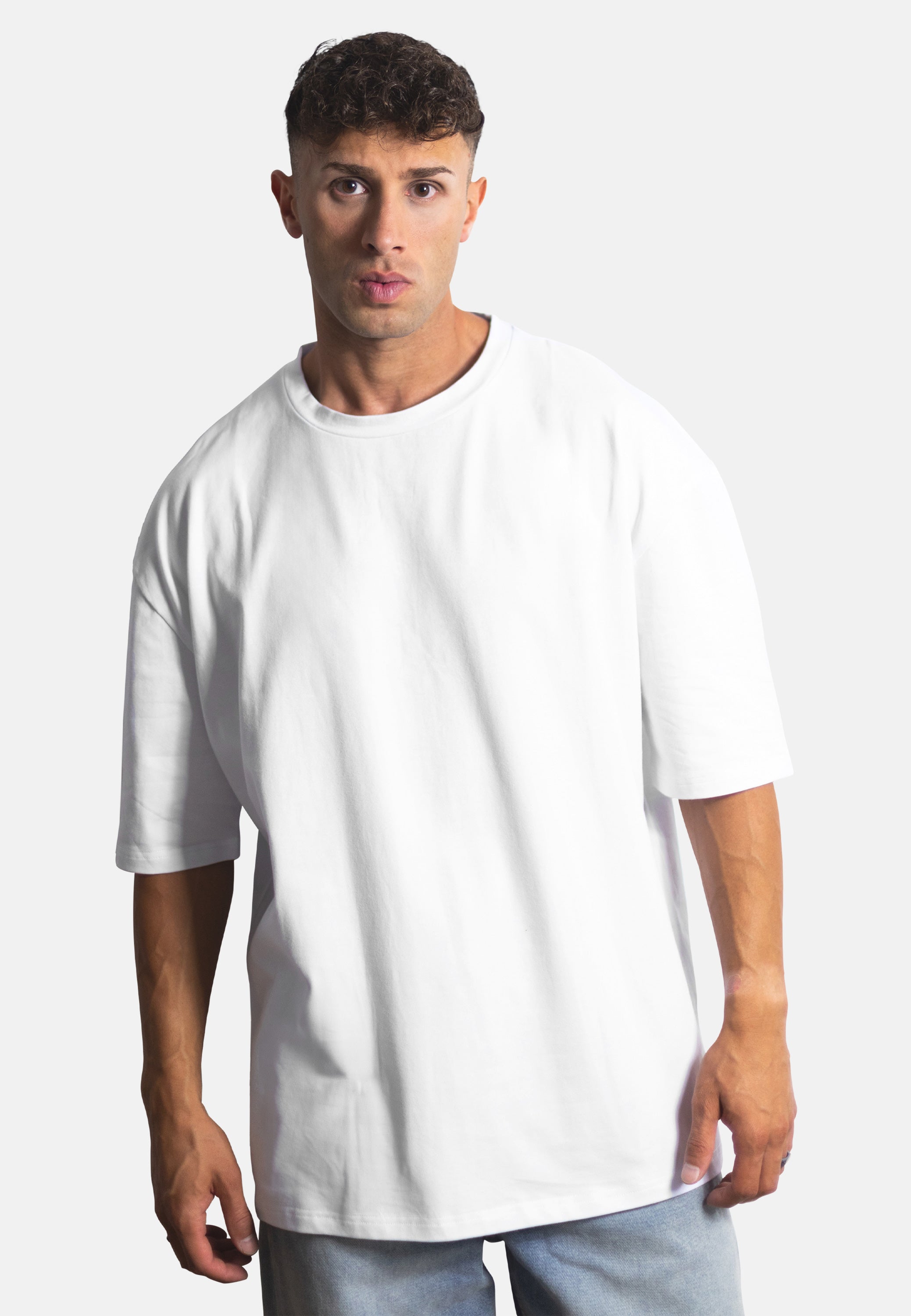 Blackskies-Basic-Oversized-T-Shirt-White-Men-Model-3