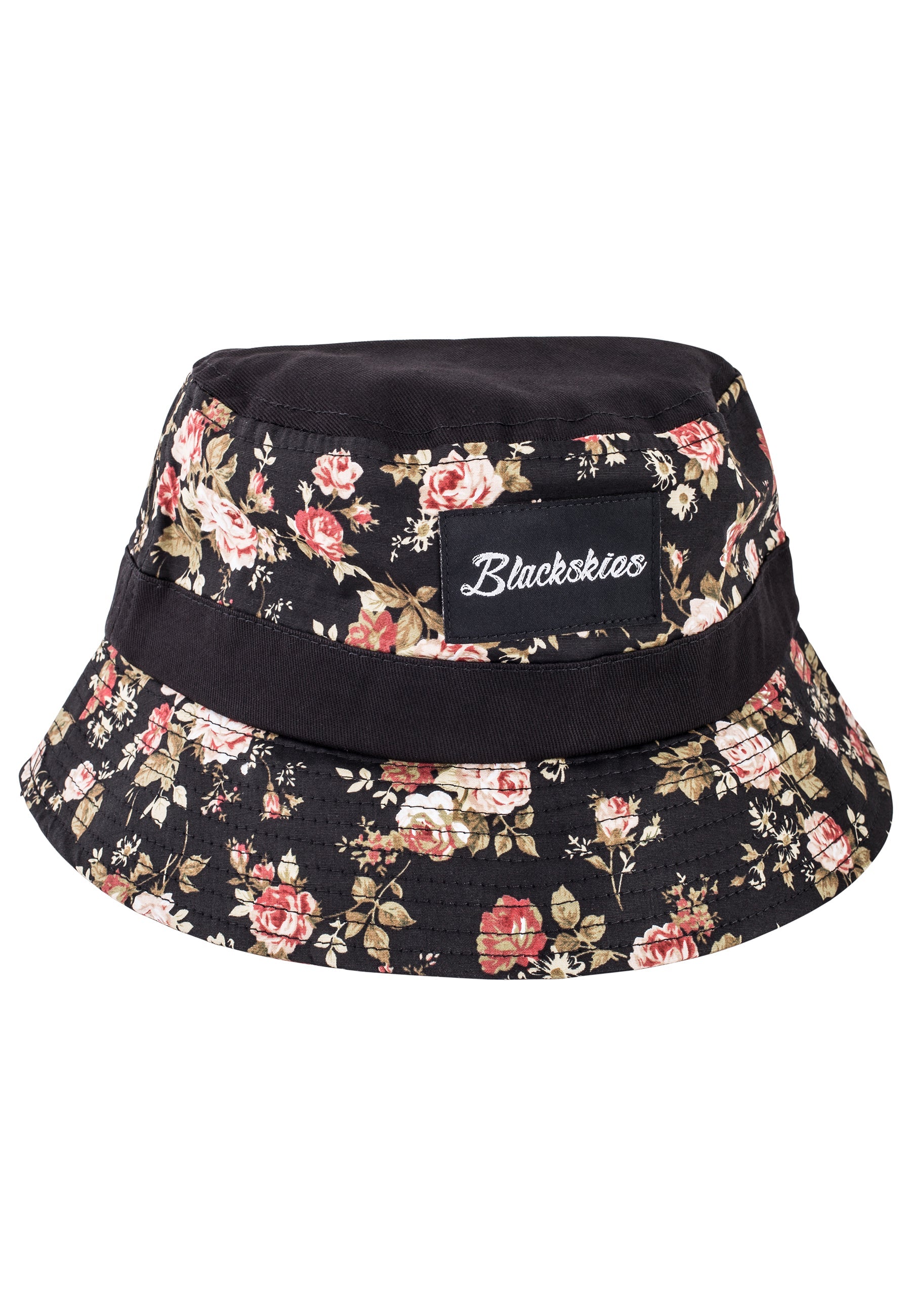 Blackskies Black Beauty Bucket Hat Fisher Floral Rose Top Summer Sun