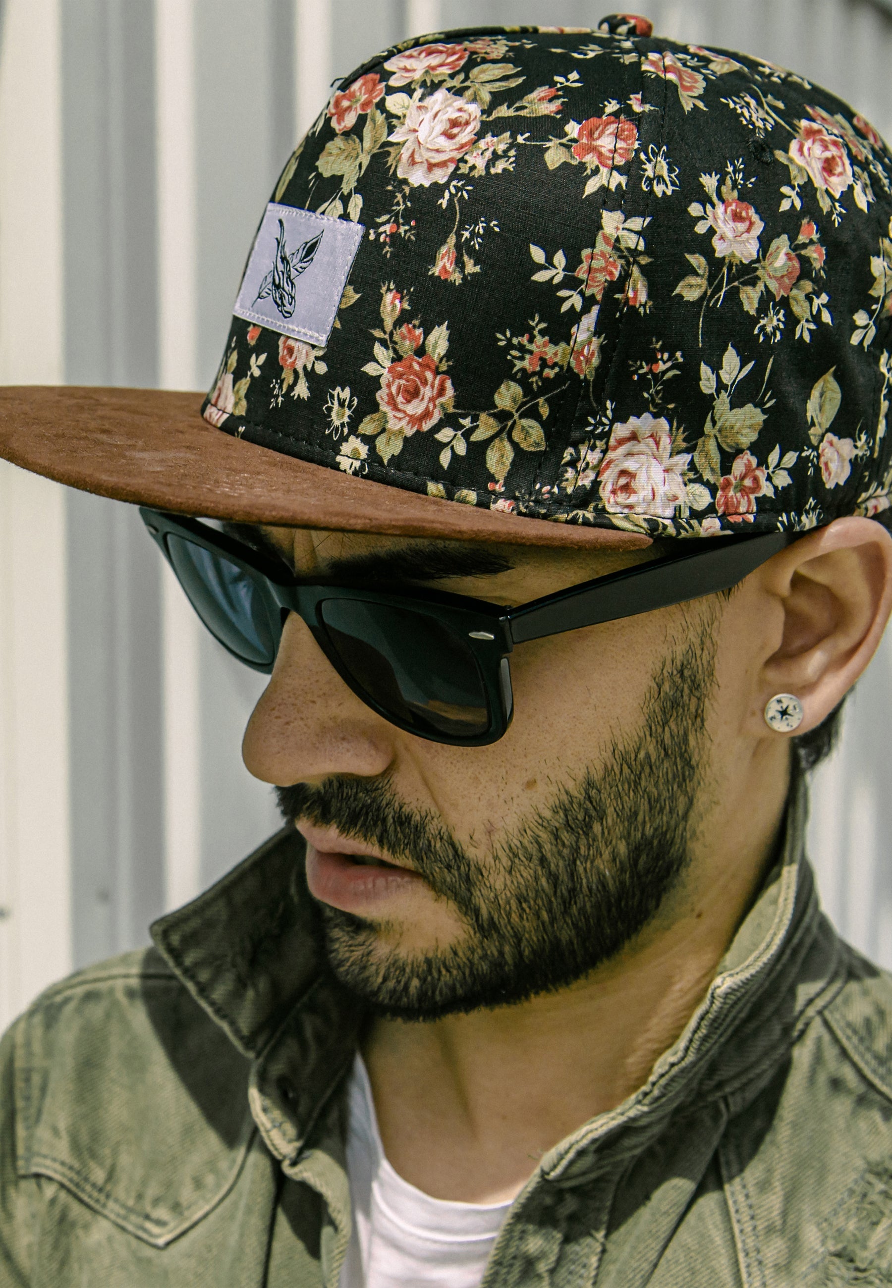 Blackskies-Black-Beauty-Vol-III-Snapback-Cap-Floral-Rose-Strapback