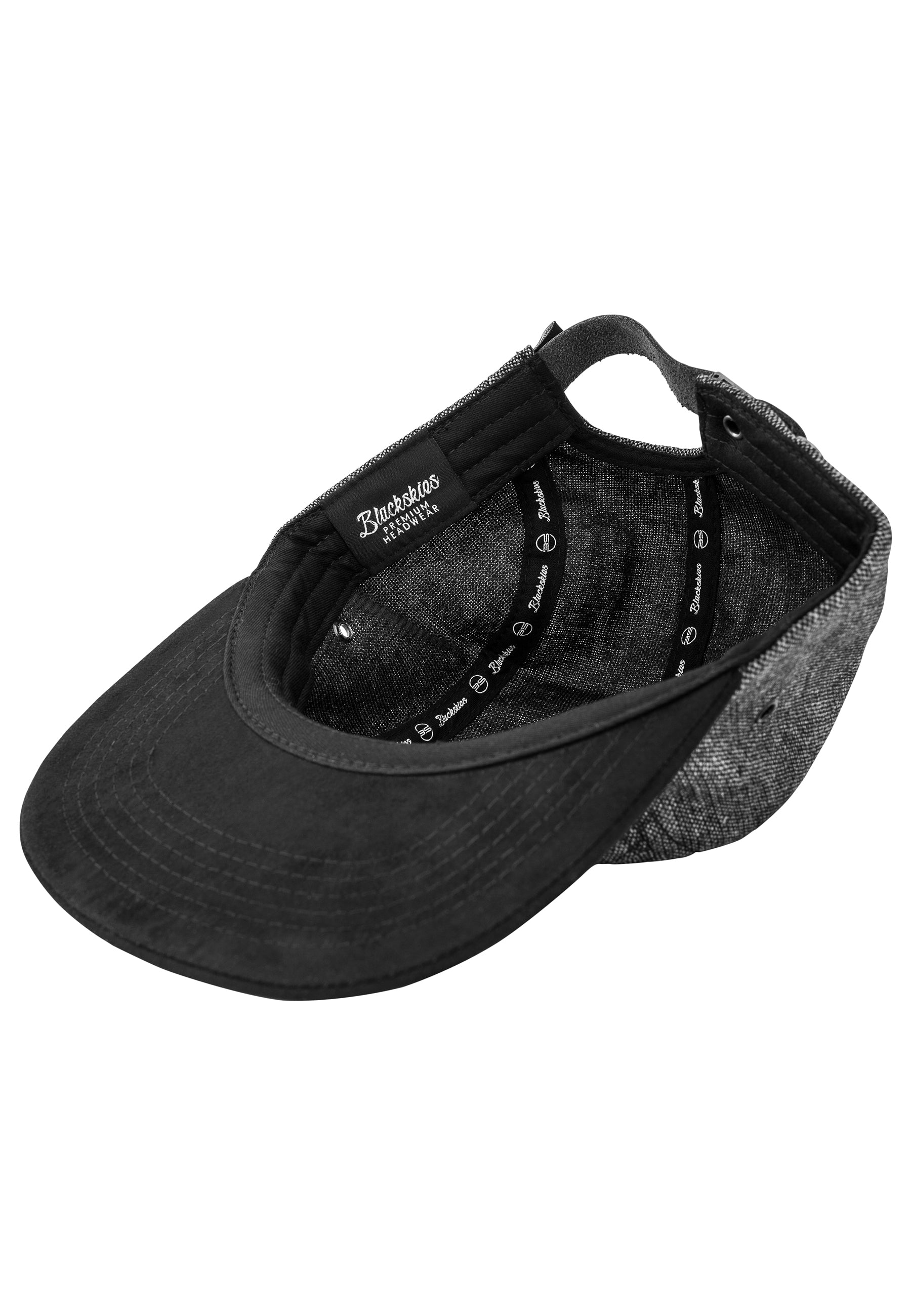 Blackskies-Bliss-Vol-II-5-Panel-Cap-Black-Grey-Suede-Brim