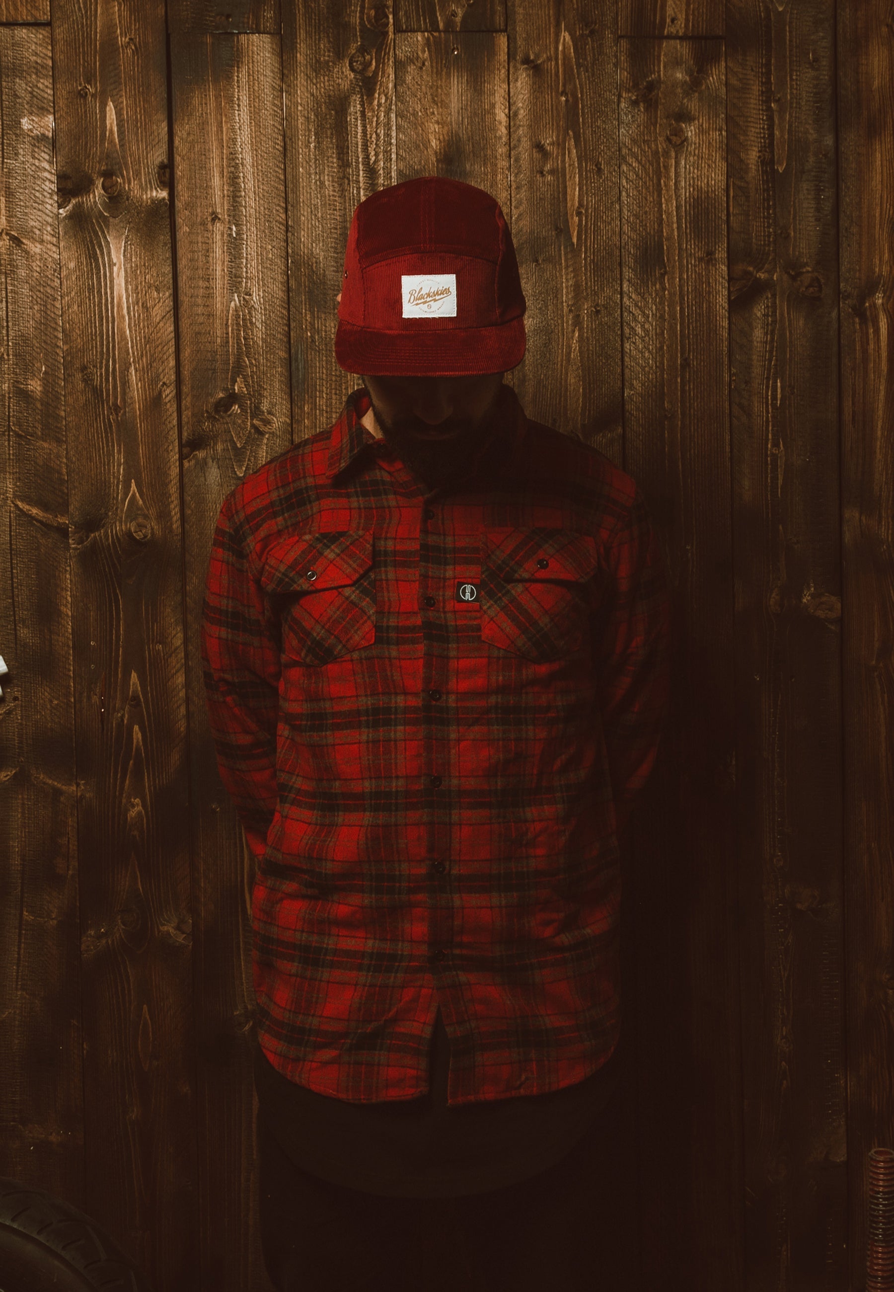 Blackskies-Crimson-5-Panel-Cap-Ruby-Cord-Hat