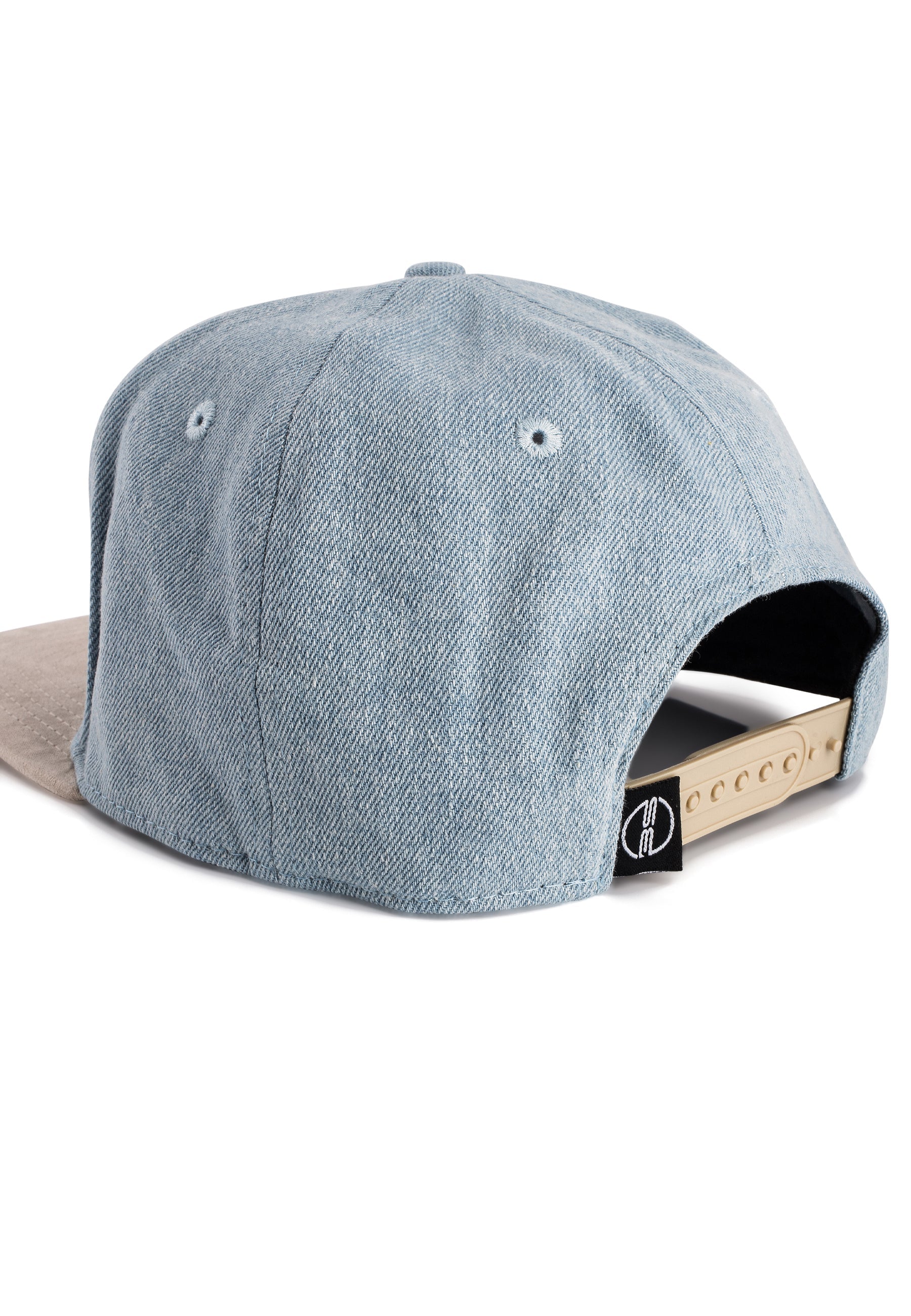 Blackskies-Denim-Beast-Snapback-Cap-Blue-Beige-Jeans-Baseball-Cap-Basecap-Snap-Closure