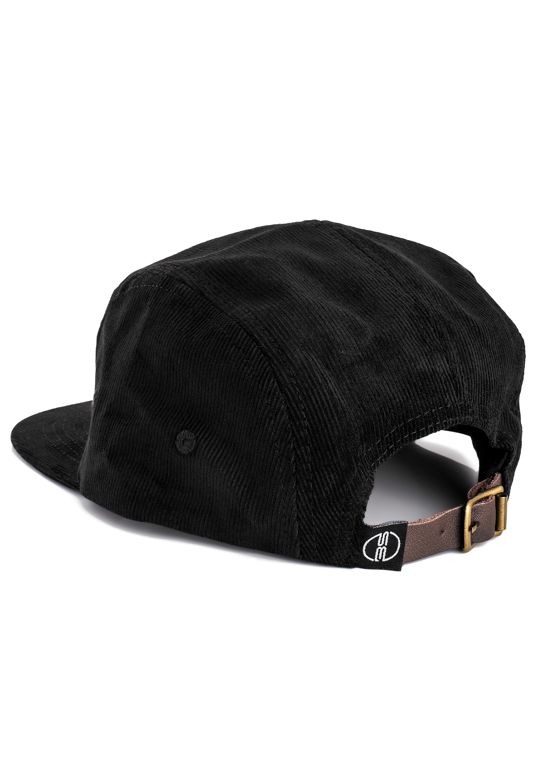 Blackskies-Ebony-5-Panel-Cap-Black-Cord-Hat-Strap-Baseball-Camp-Surf