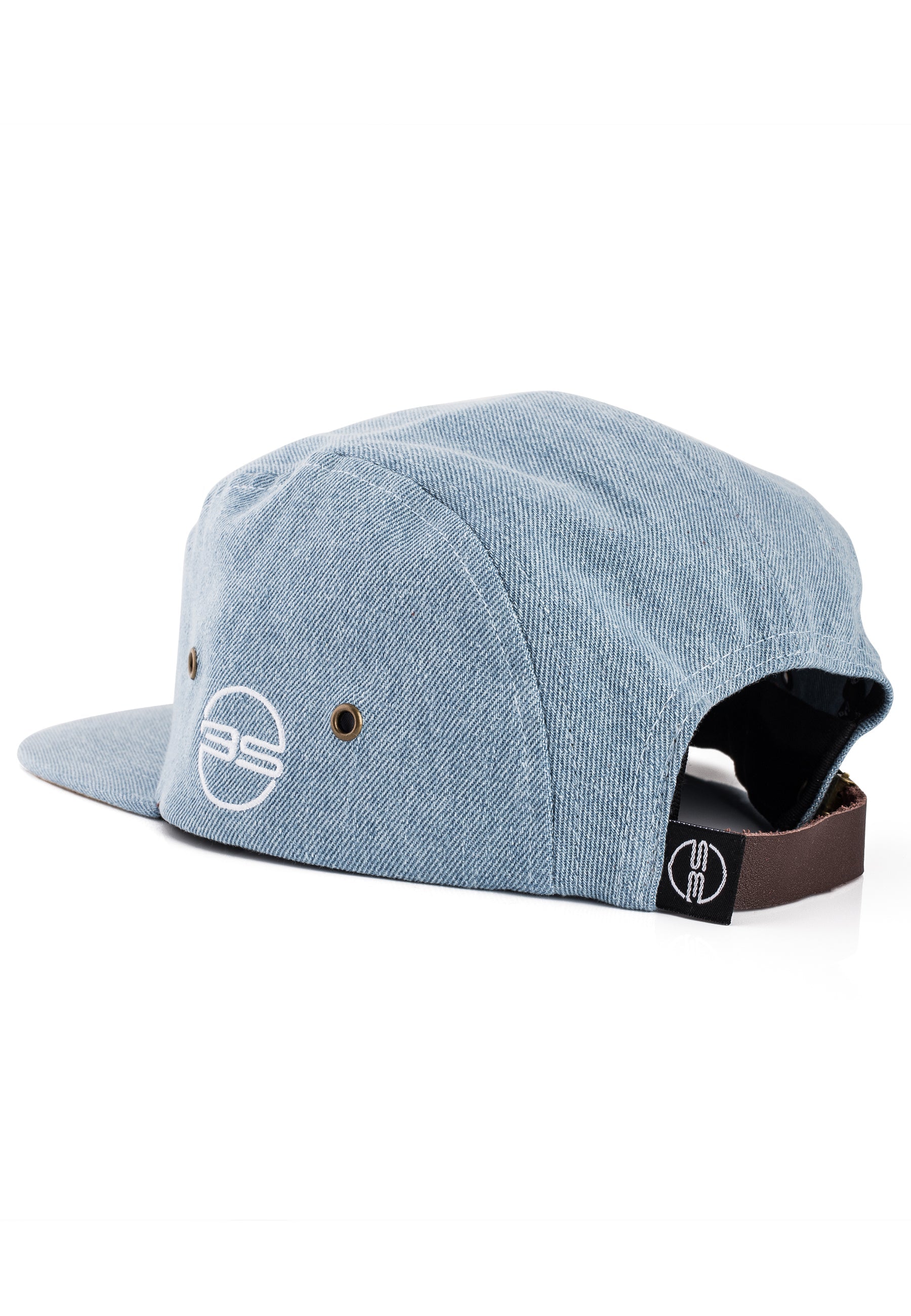 Blackskies-Eos-5-Panel-Hat-Denim-Blue-Strap-One-Size