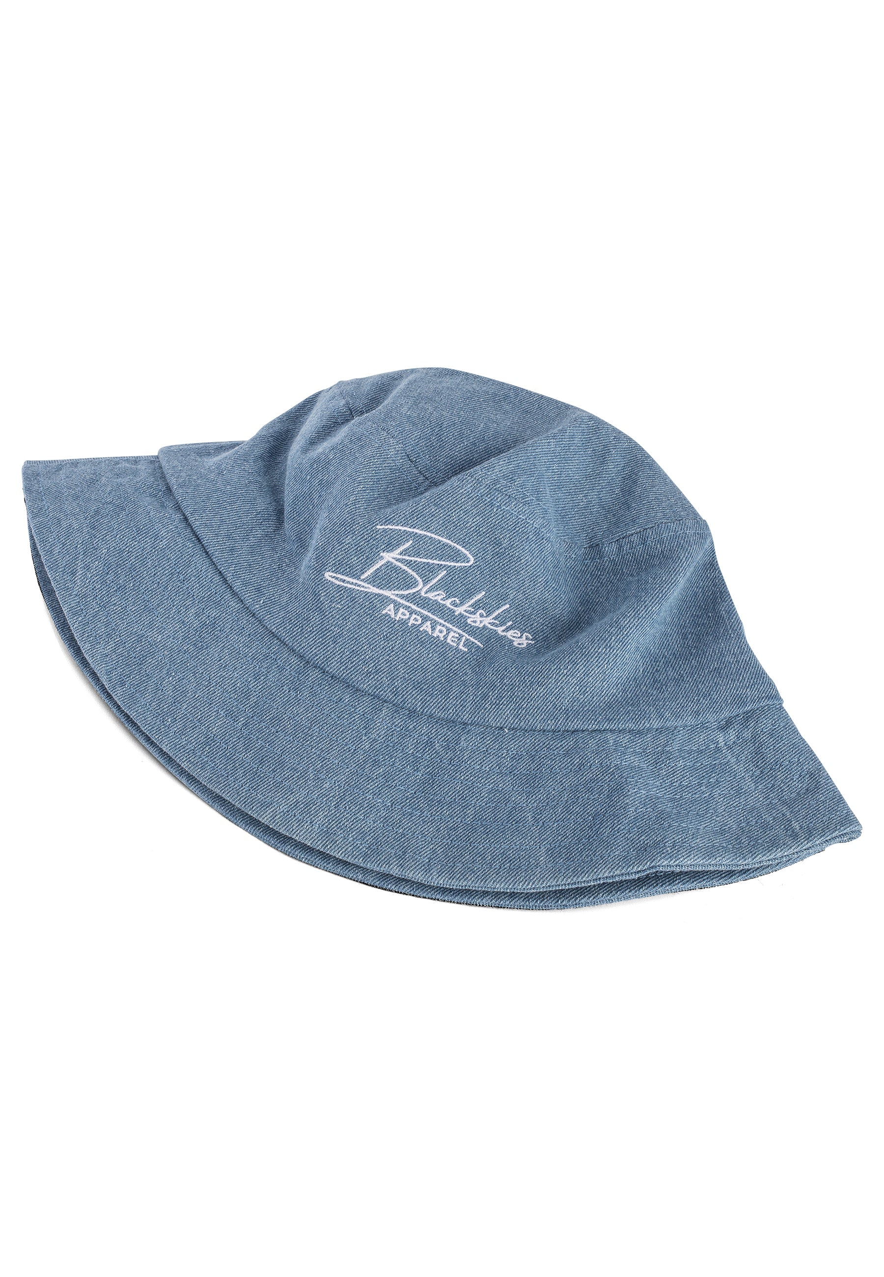 Blackskies-Eos-Bucket-Hat-Fisher-Sun-Denim-Jeans-Blue-Flat