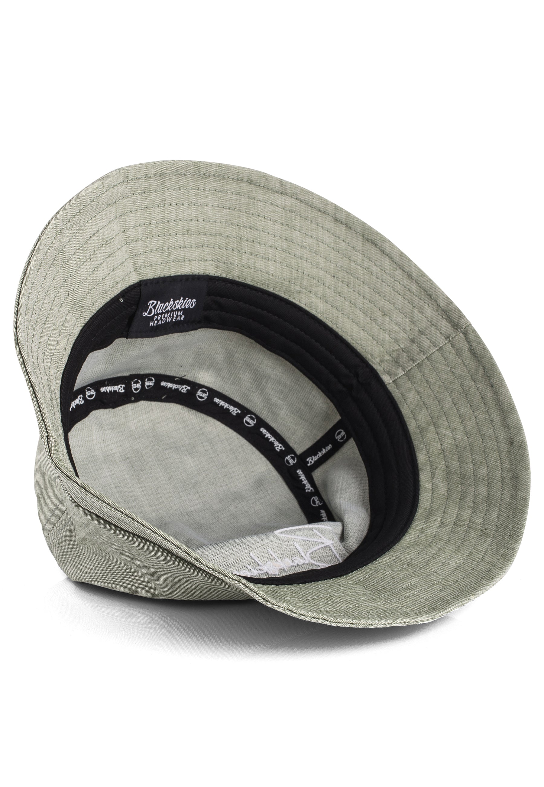 Blackskies-Eos-Bucket-Hat-Fisher-Sun-Denim-Jeans-Green-Inside