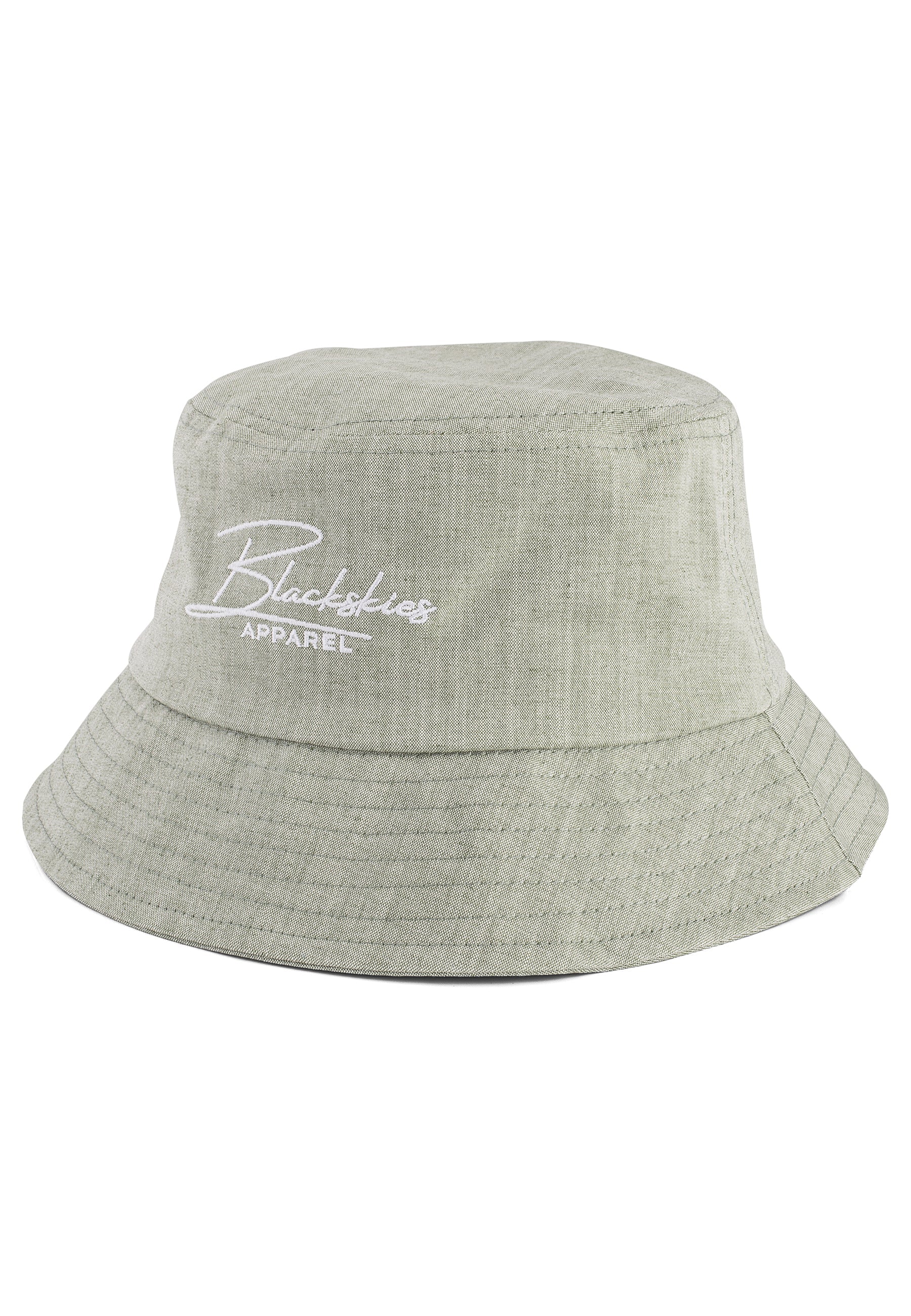 Blackskies-Eos-Bucket-Hat-Fisher-Sun-Denim-Jeans-Green-Side-2