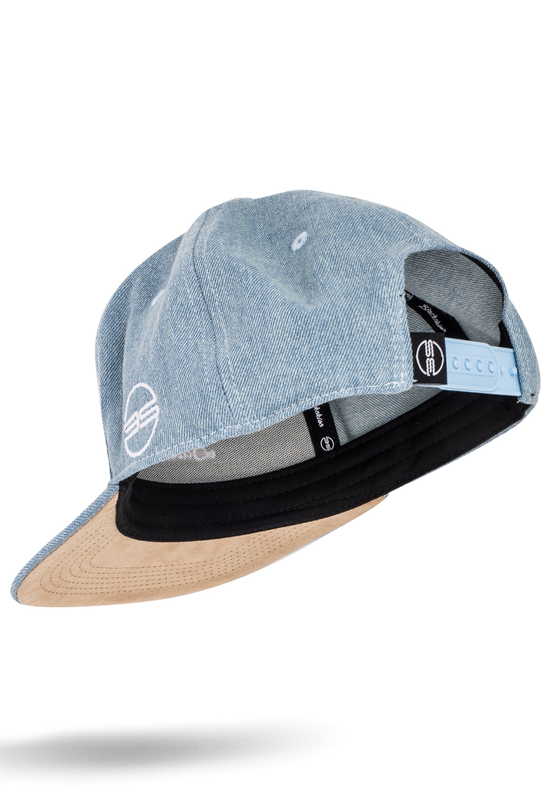 Blackskies-Eos-Snapback-Cap-Denim-Blue-Inside