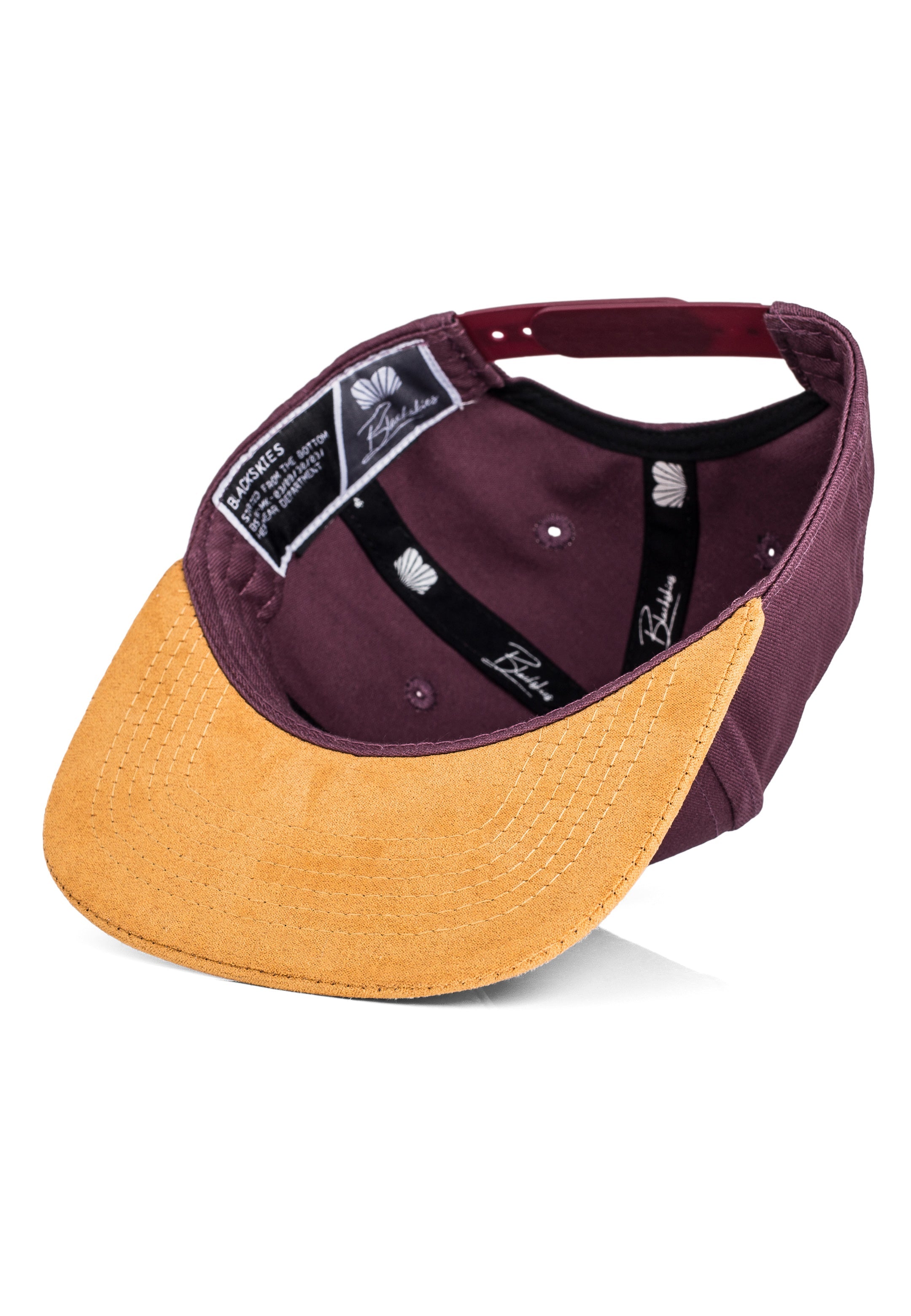 Blackskies-Essentials-Snapback-Cap-Grape-Brown-Brown-4