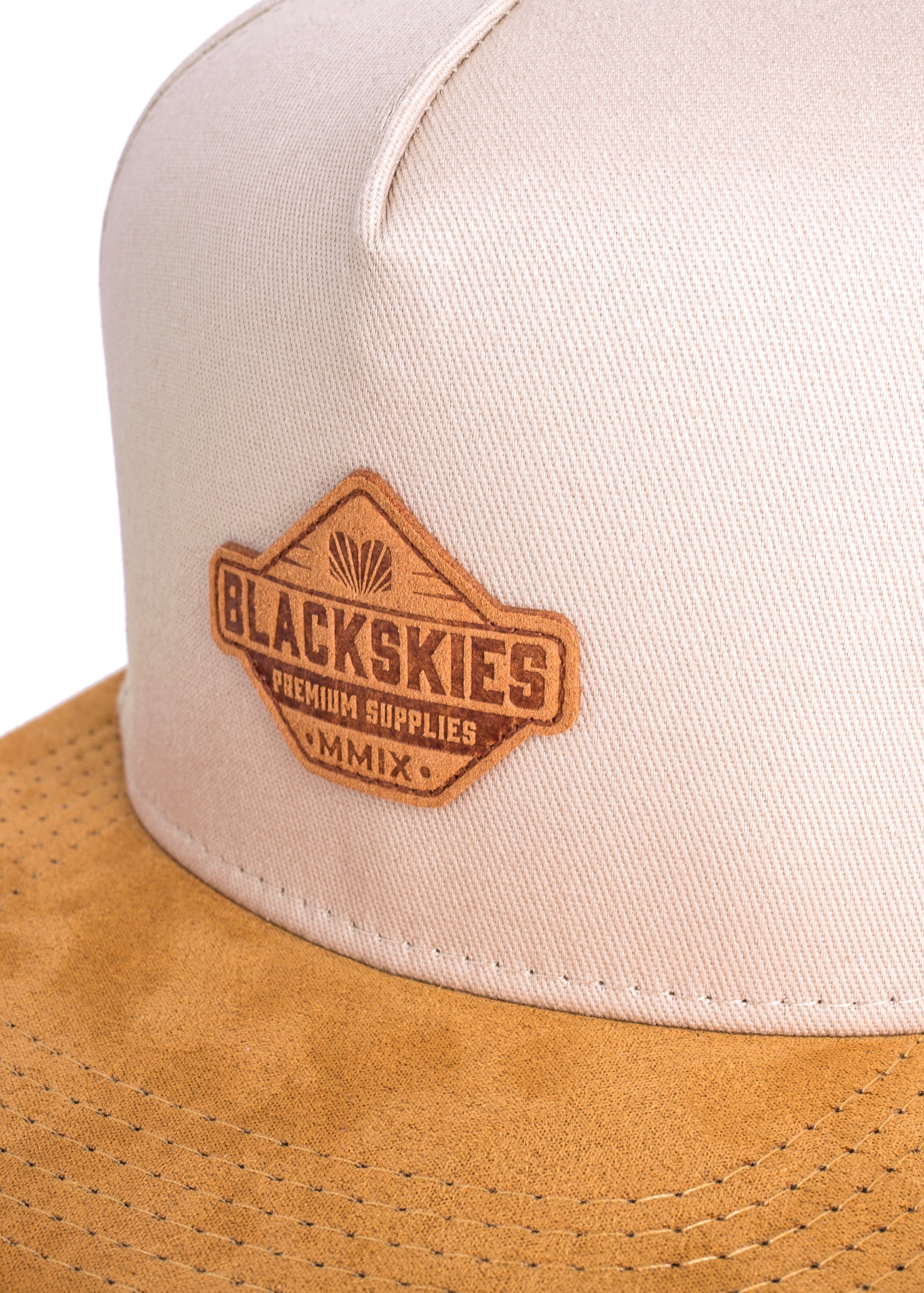 Blackskies-Essentials-Snapback-Cap-Kids-Beige-Brown-Brown-1