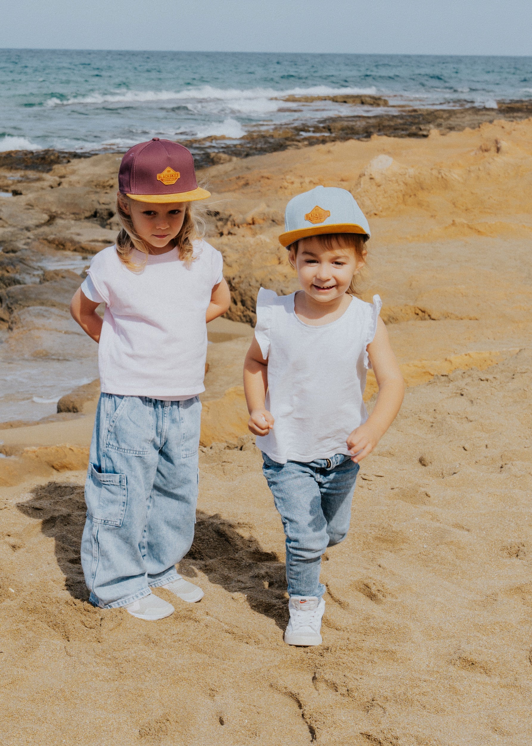 Blackskies-Essentials-Snapback-Cap-Kids-Grape-Brown-Brown-Model-3