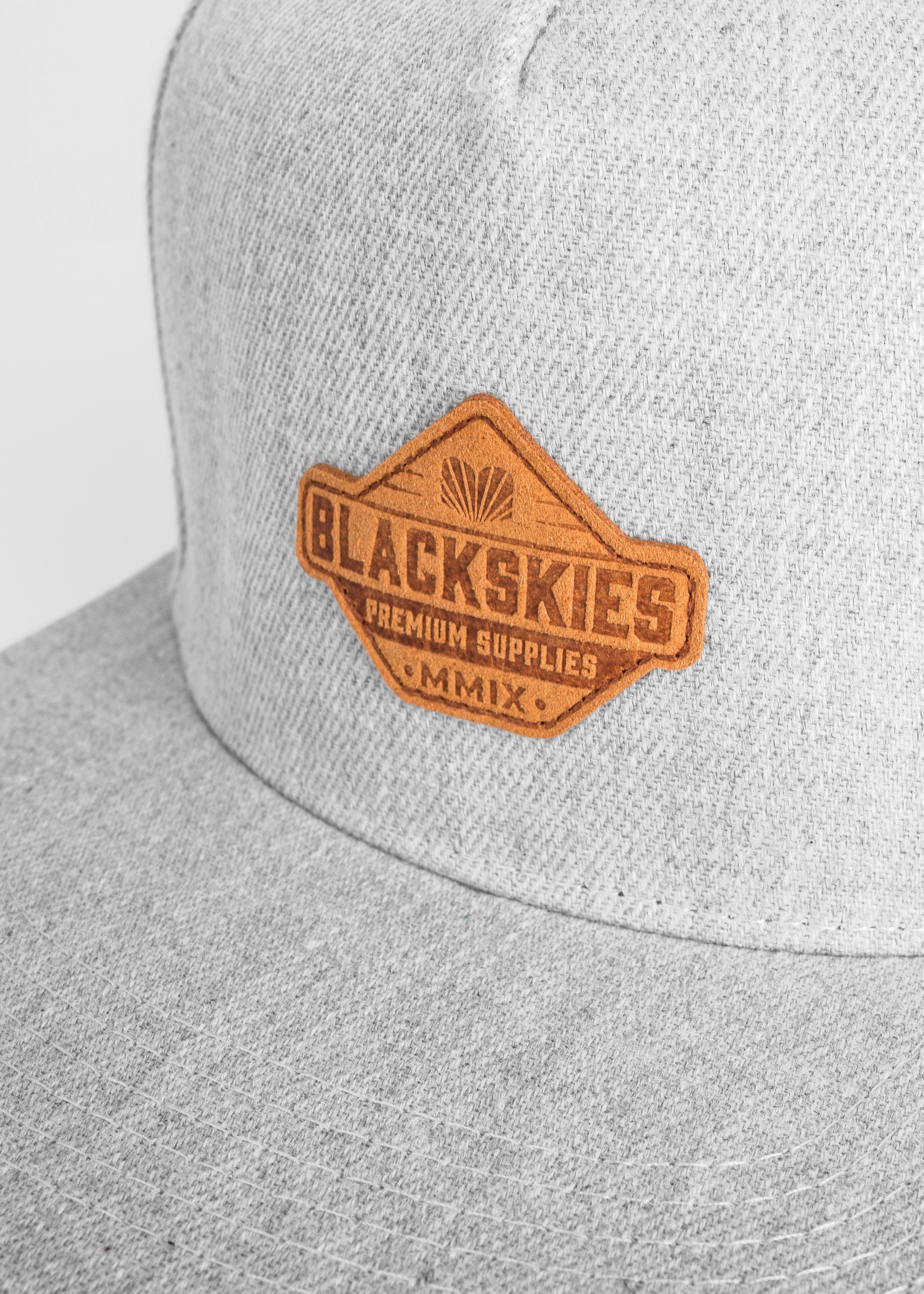 Blackskies-Essentials-Snapback-Cap-Kids-Grey-Grey-Darkgrey-2