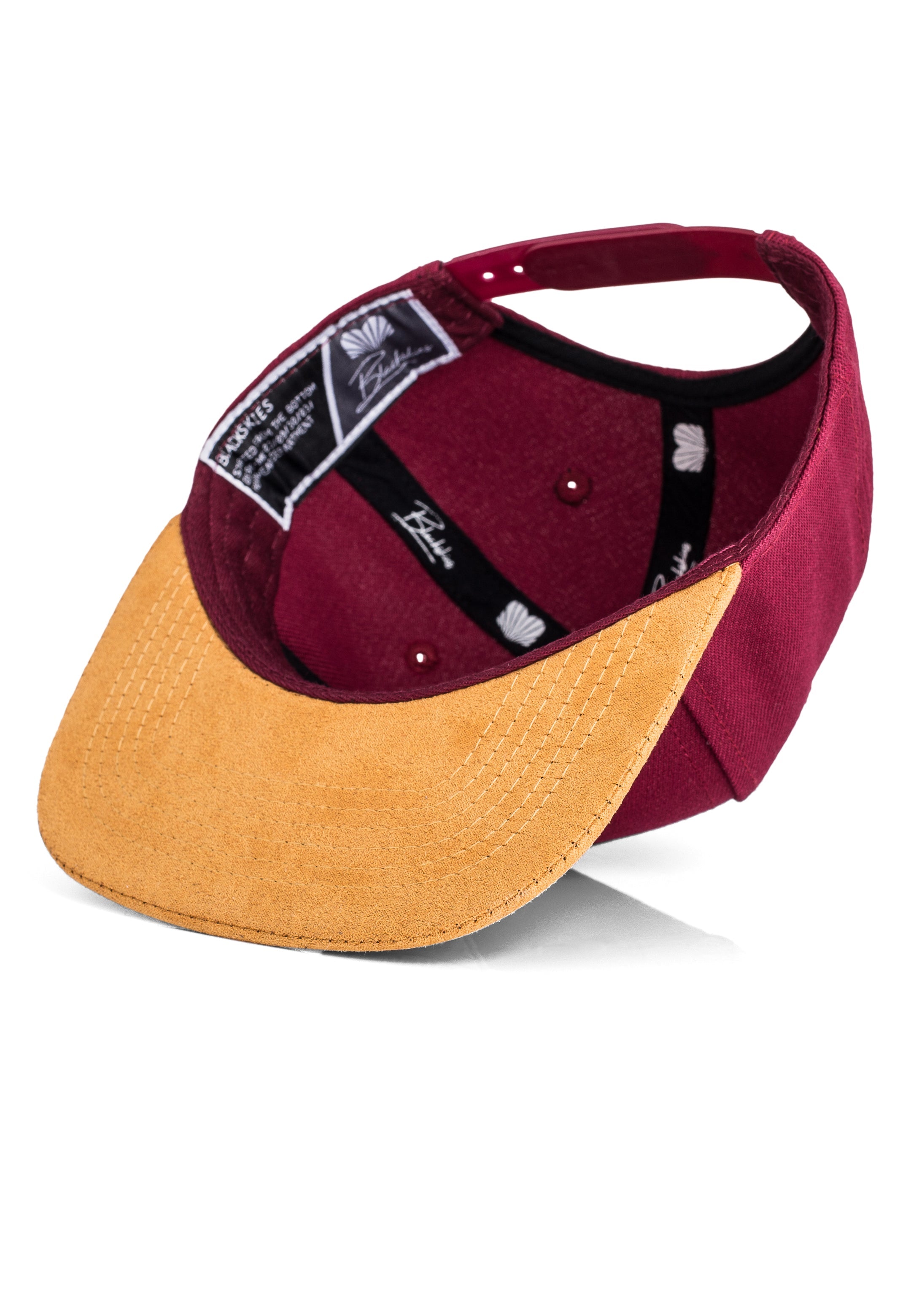 Blackskies-Essentials-Snapback-Cap-Kids-Red-Brown-Brown-5