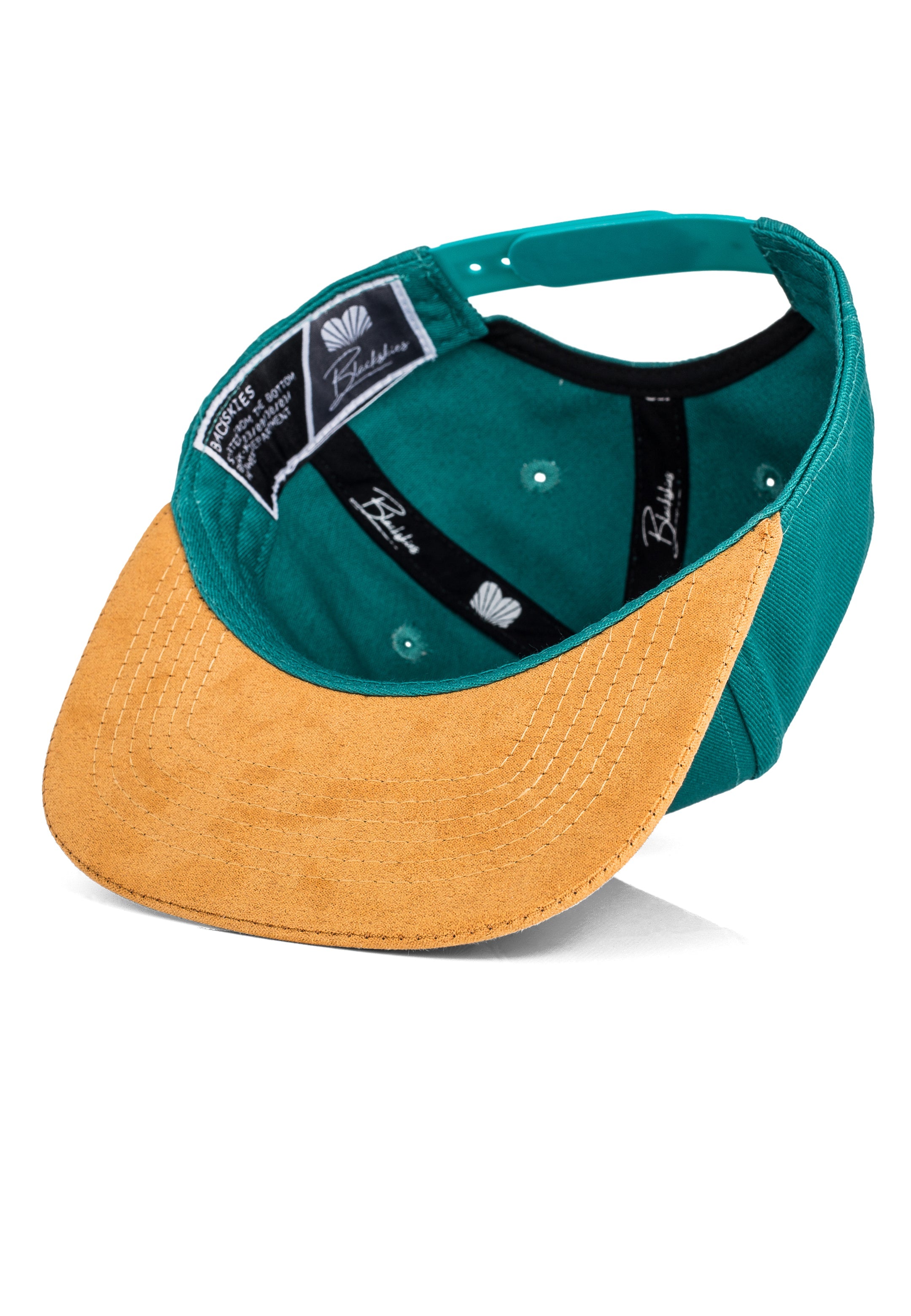 Blackskies-Essentials-Snapback-Cap-Kids-Tealgreen-Brown-Brown-4