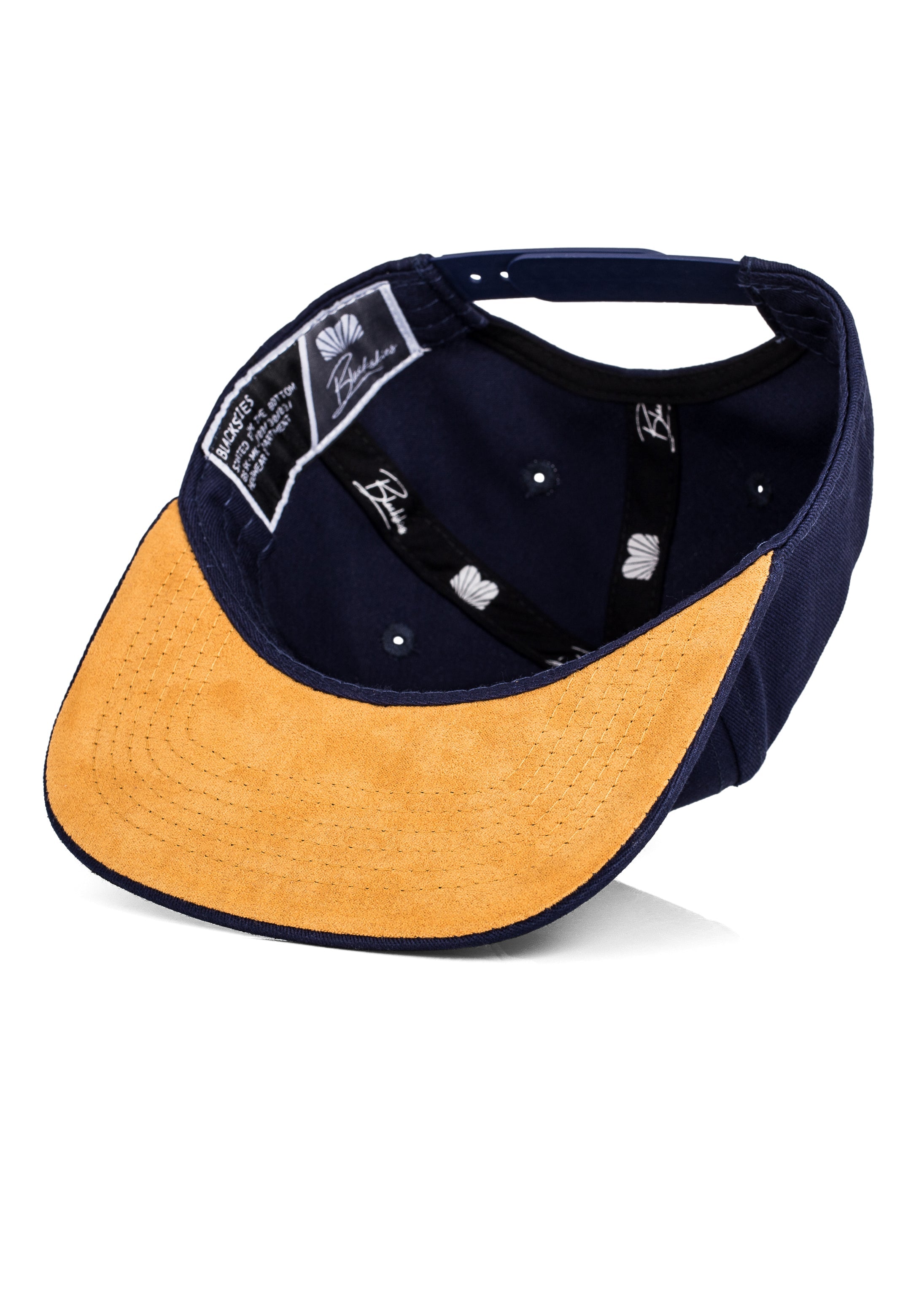 Blackskies-Essentials-Snapback-Kids-Cap-Navy-blue-Navy-blue-Brown-4