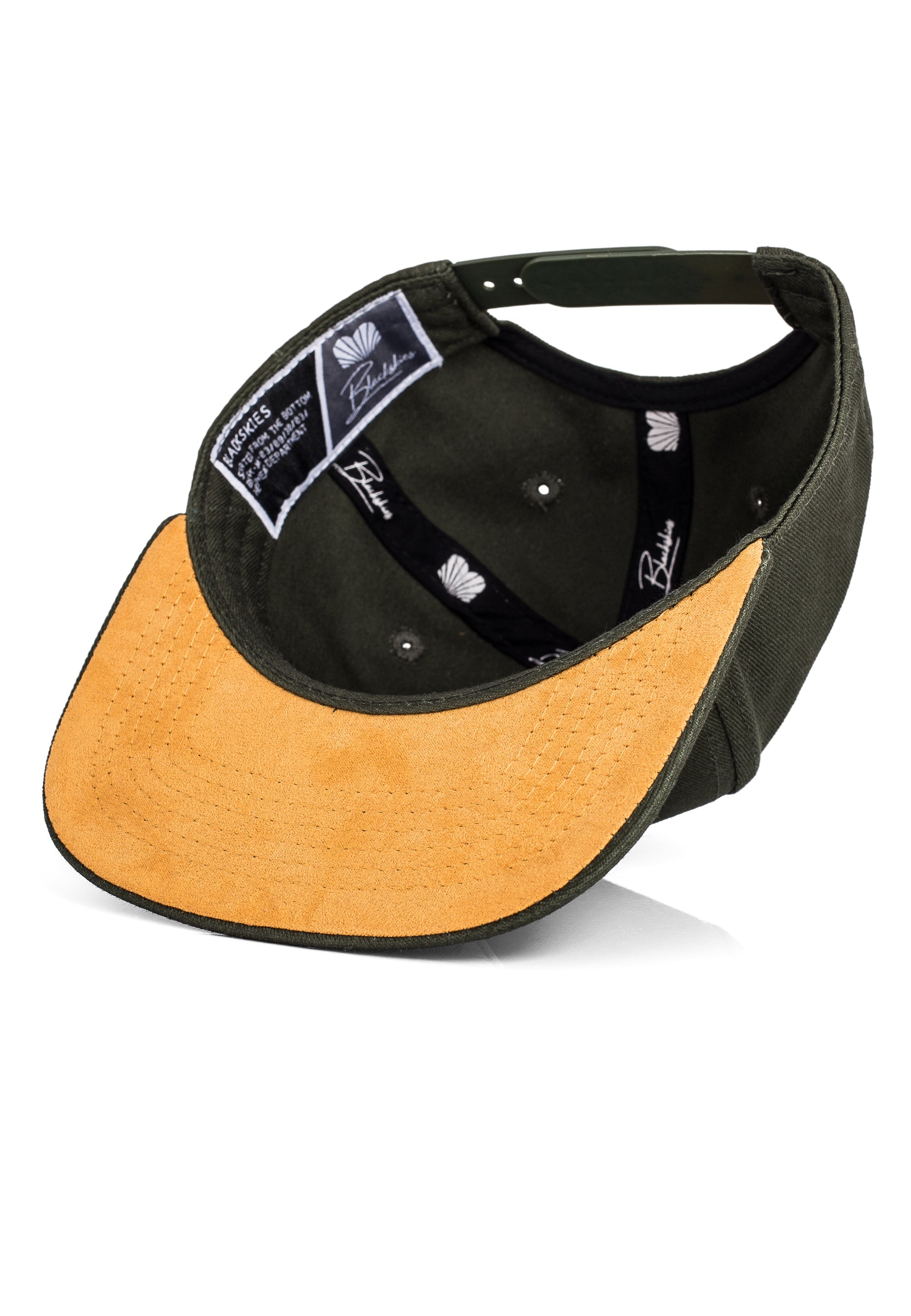 Blackskies-Essentials-Snapback-Kids-Cap-Olive-Olive-Brown-4