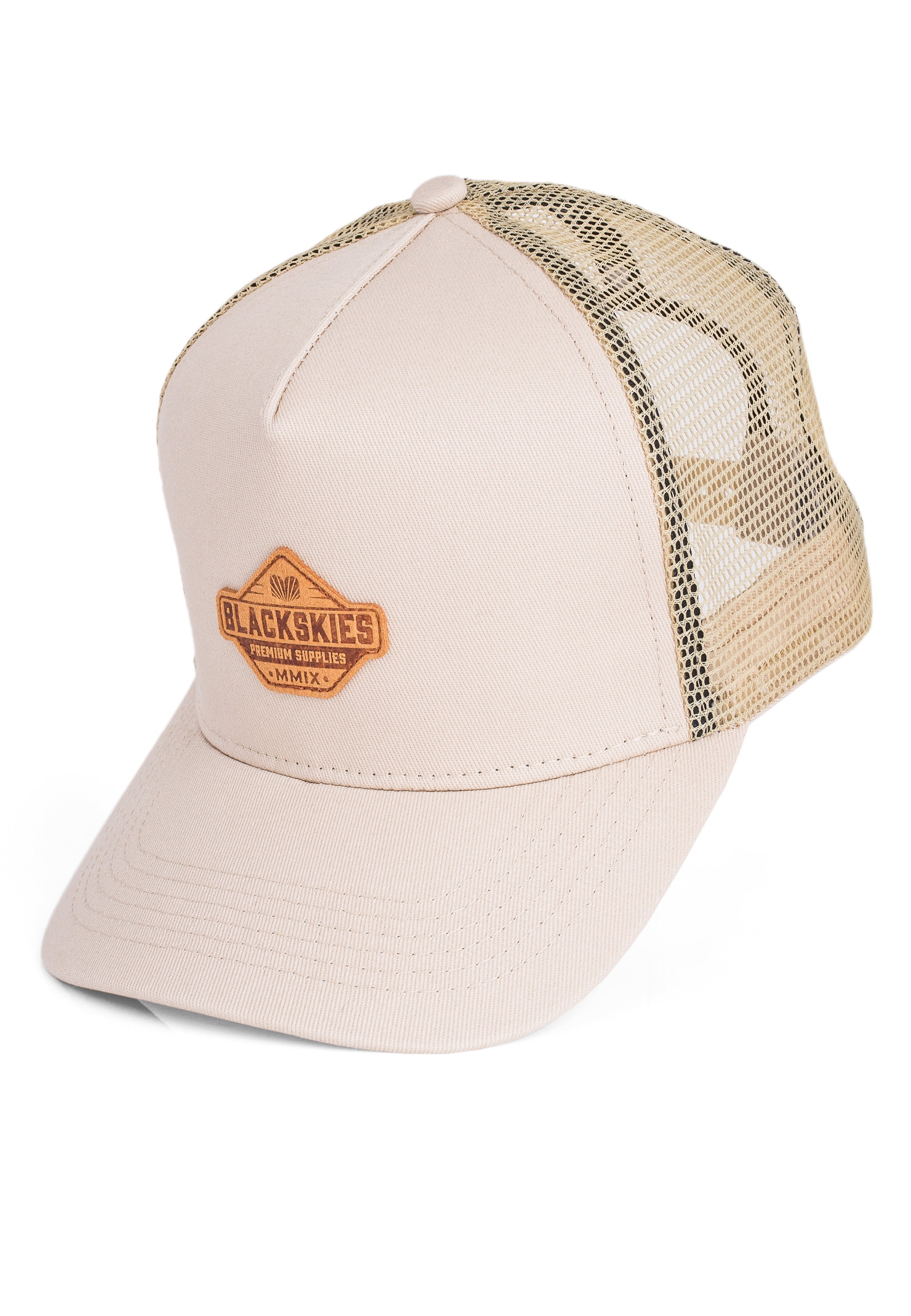 Blackskies-Essentials-Trucker-Cap-Beige-Brown-Brown-7
