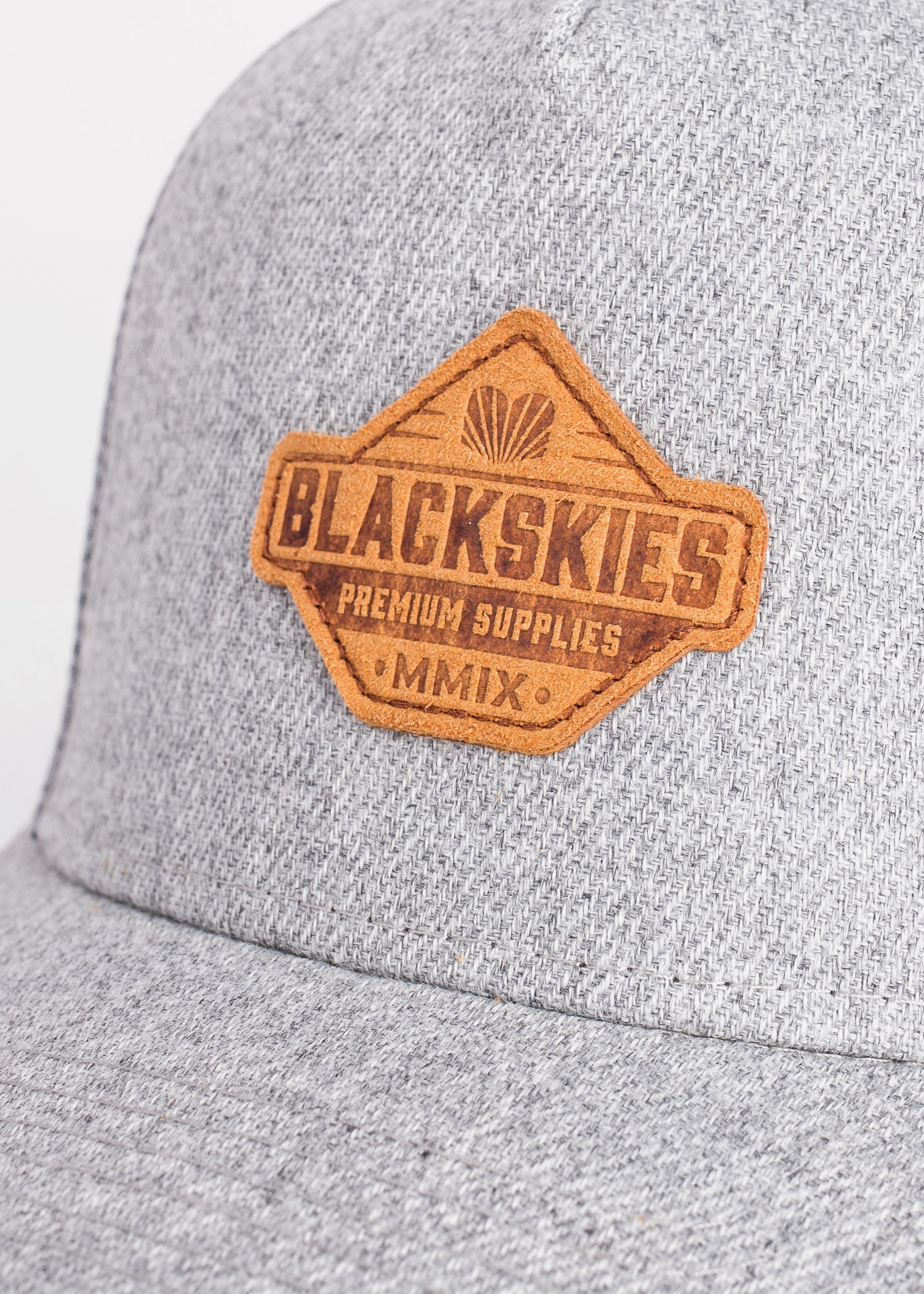 Blackskies-Essentials-Trucker-Cap-Kids-Grey-Grey-Brown-1