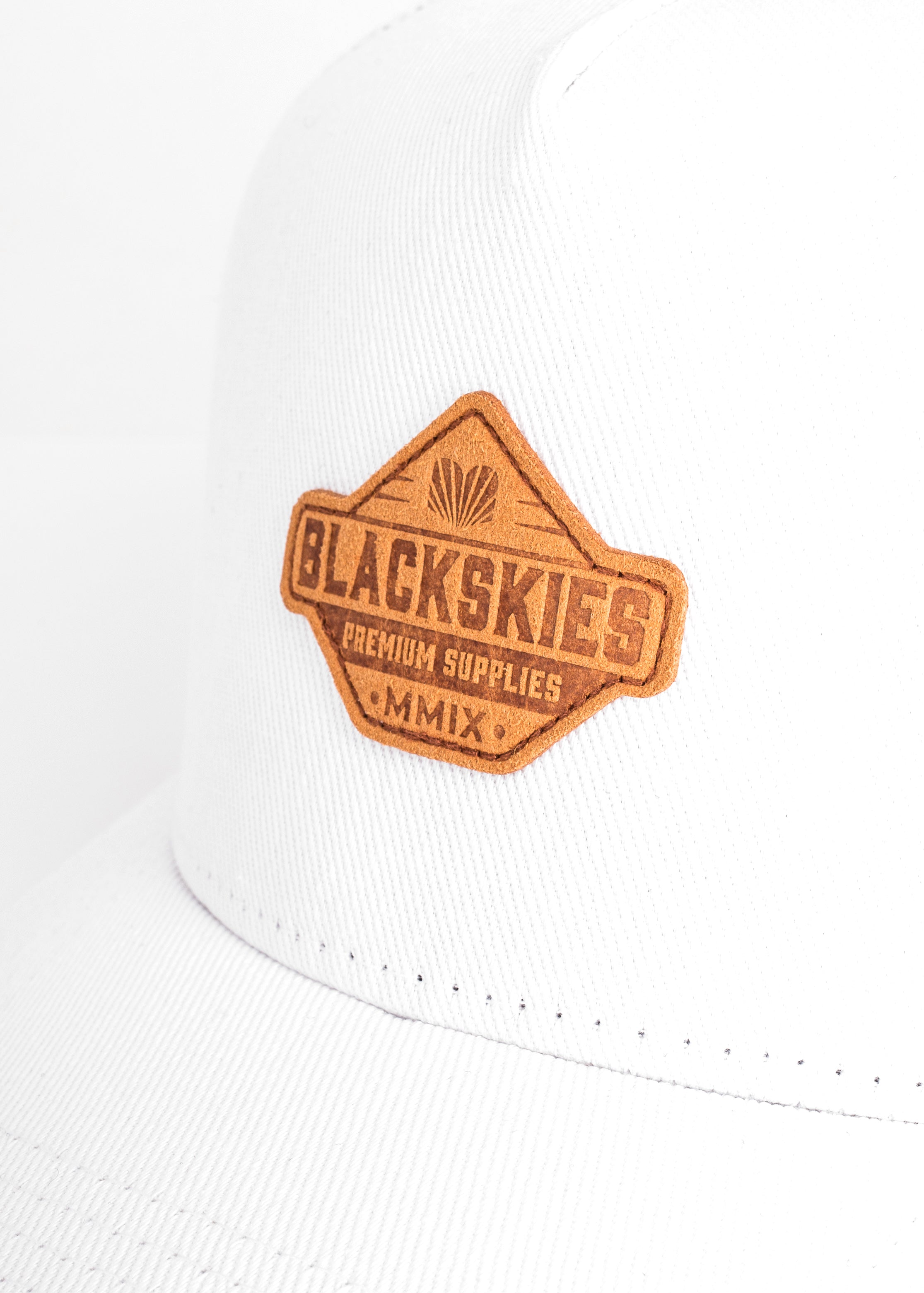 Blackskies-Essentials-Trucker-Cap-White-White-Brown-1