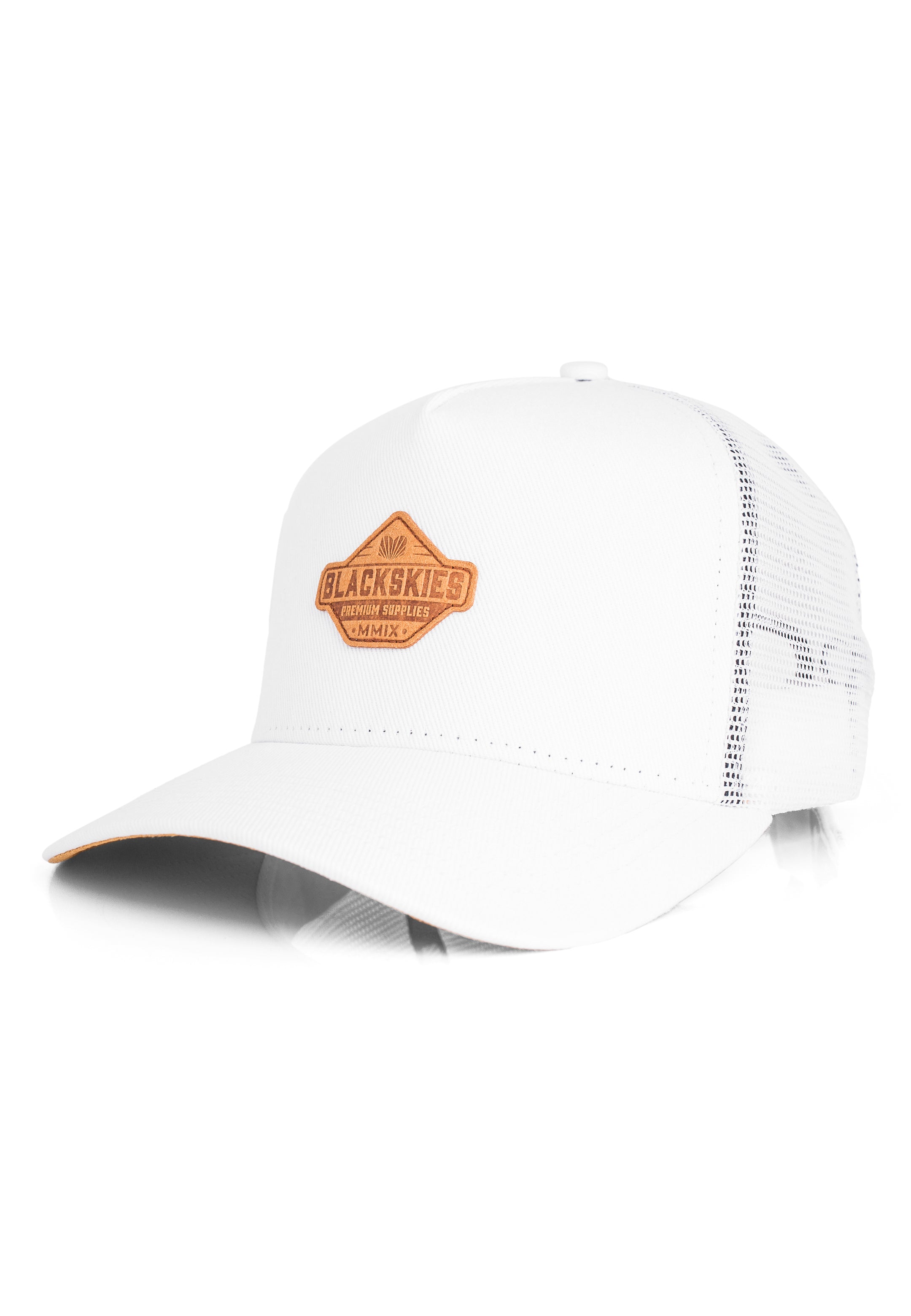 Blackskies-Essentials-Trucker-Cap-White-White-Brown-2