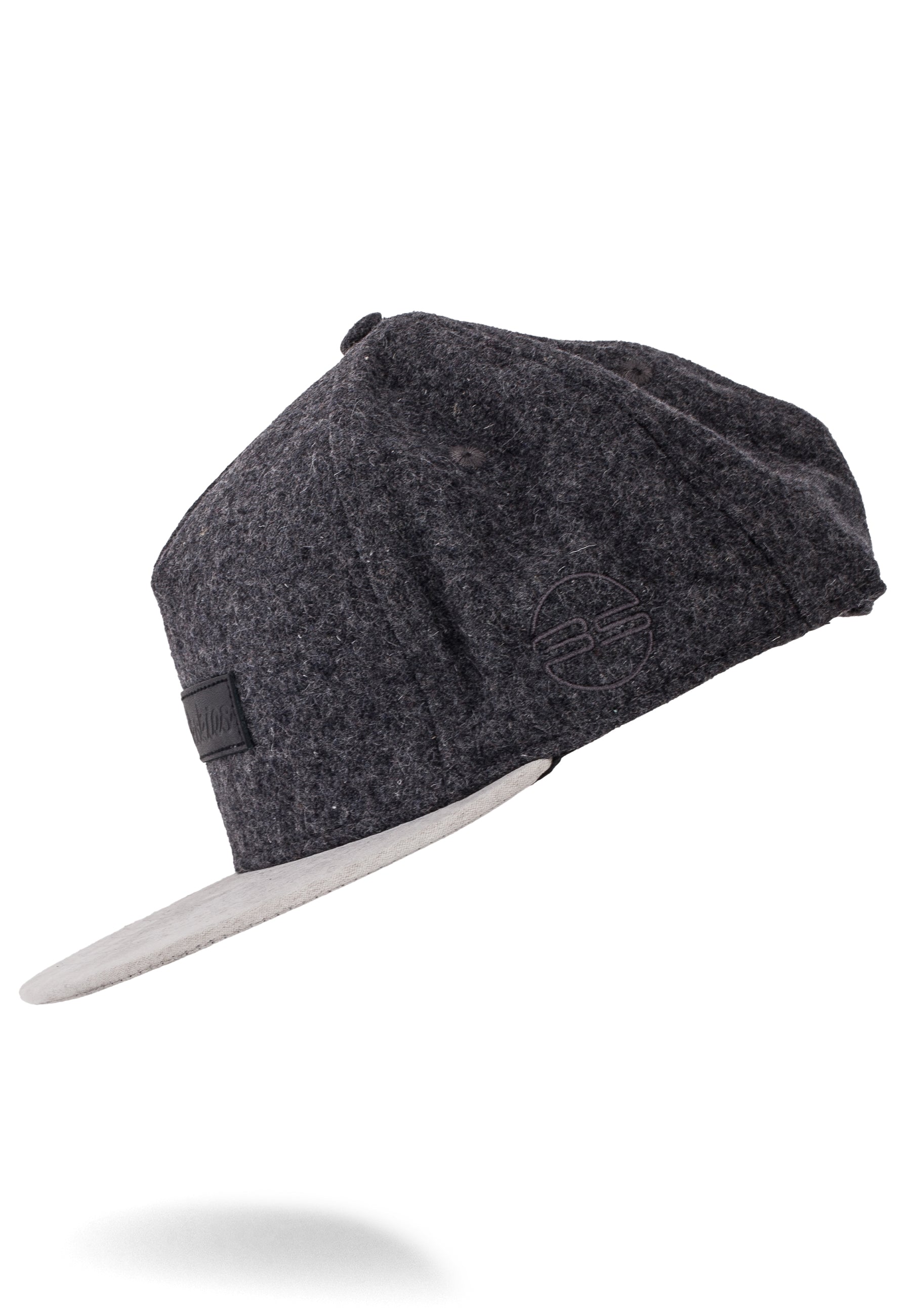 Blackskies-Exodus-Snapback-Cap-Gray-Premium-Baseball-Hat-Wool-Flat-Side-Fly