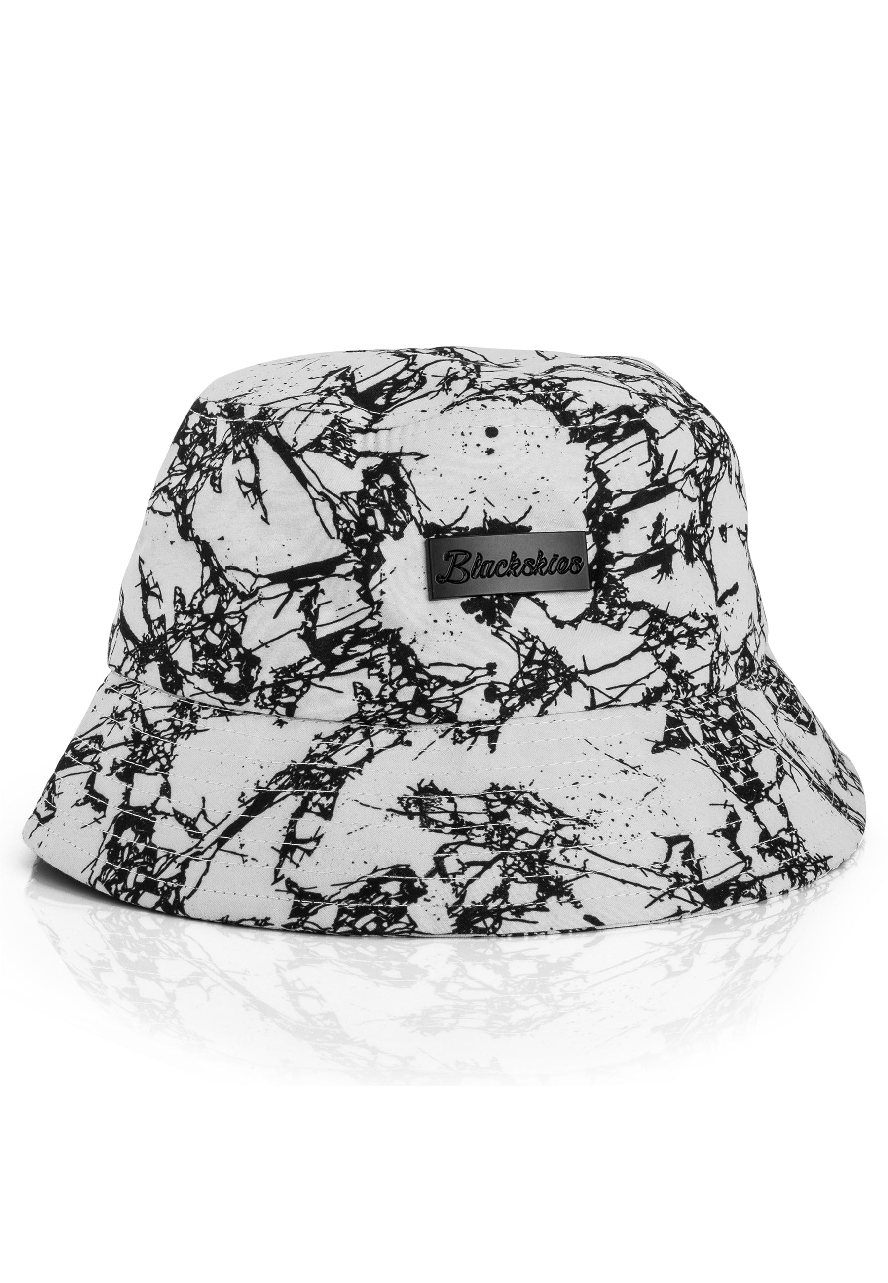Blackskies-Fenrir-Bucket-Hat-White-Marble-Fisher-Sun