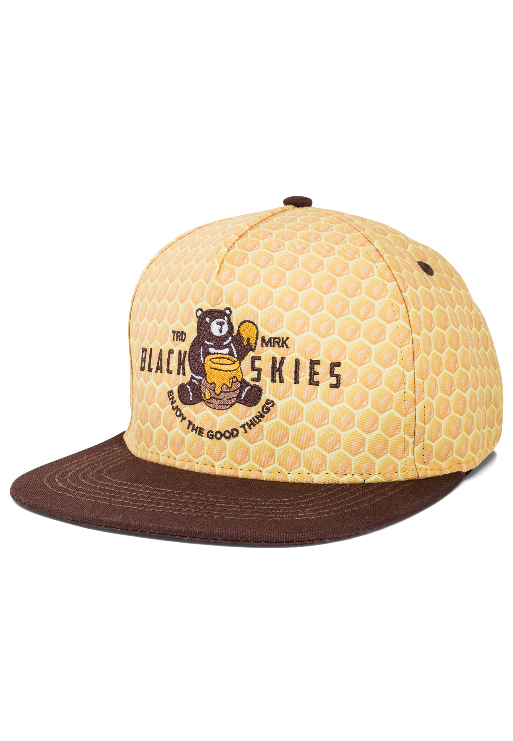 Blackskies-Good-Things-Inc-Vol-III-Snapback-Cap-Honey-Pot-Bear