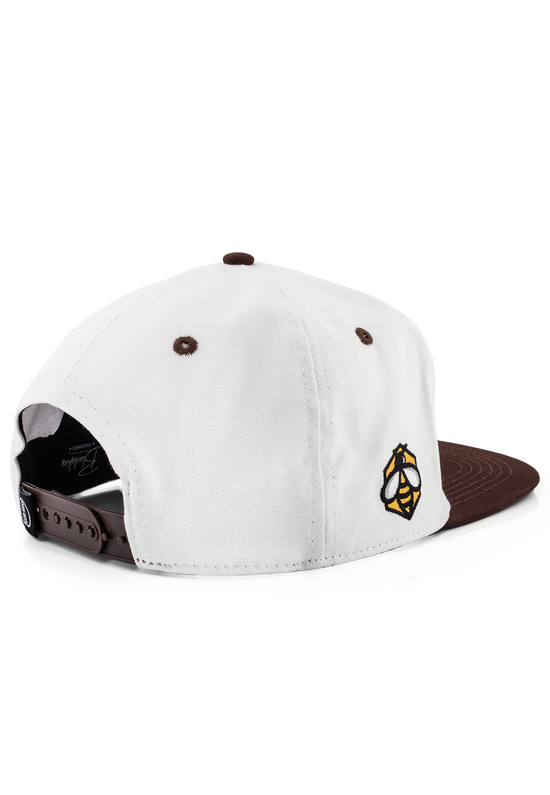 Blackskies-Good-Things-Snapback-Cap-Vol-II-Honey-Hex-Bear-Baseball-Hat-White-Brown-Back-Snap