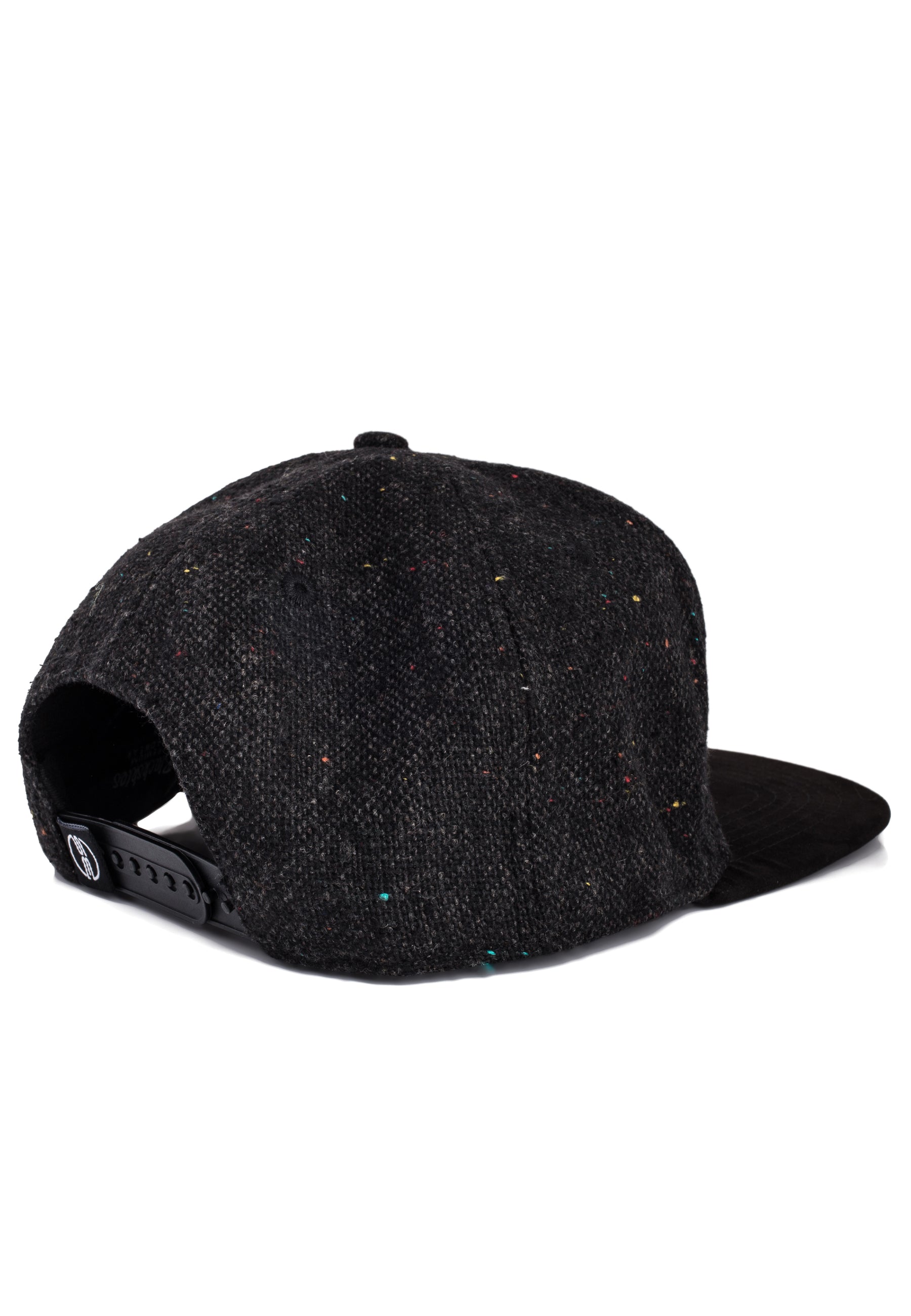 Blackskies-Hades-Snapback-Cap-Speckle-Wool-Baseball-Hat-Style-Flat-Snap