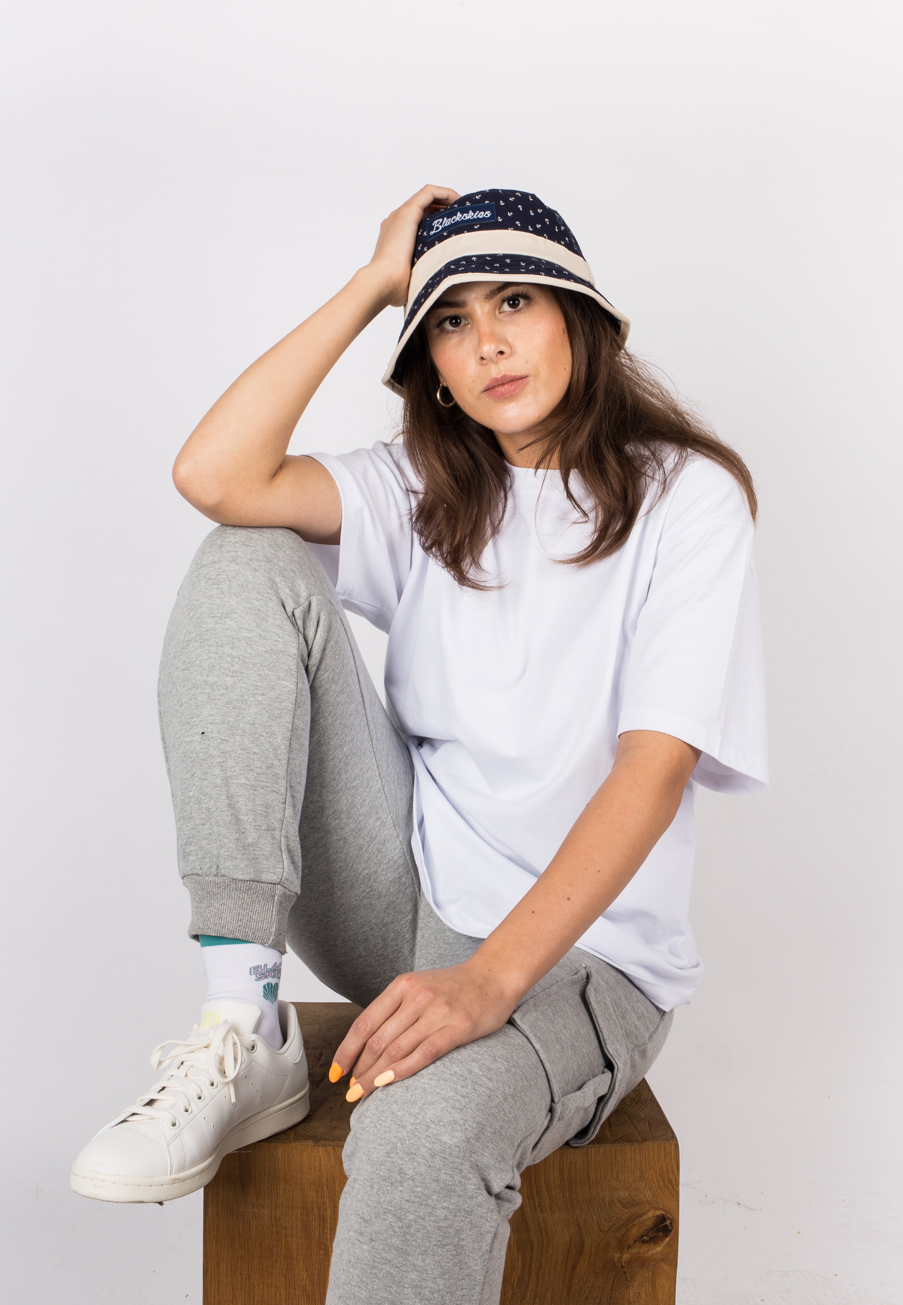 Blackskies-Harbor-Bucket-Hat-Anchor-Blue-Women-Fisher