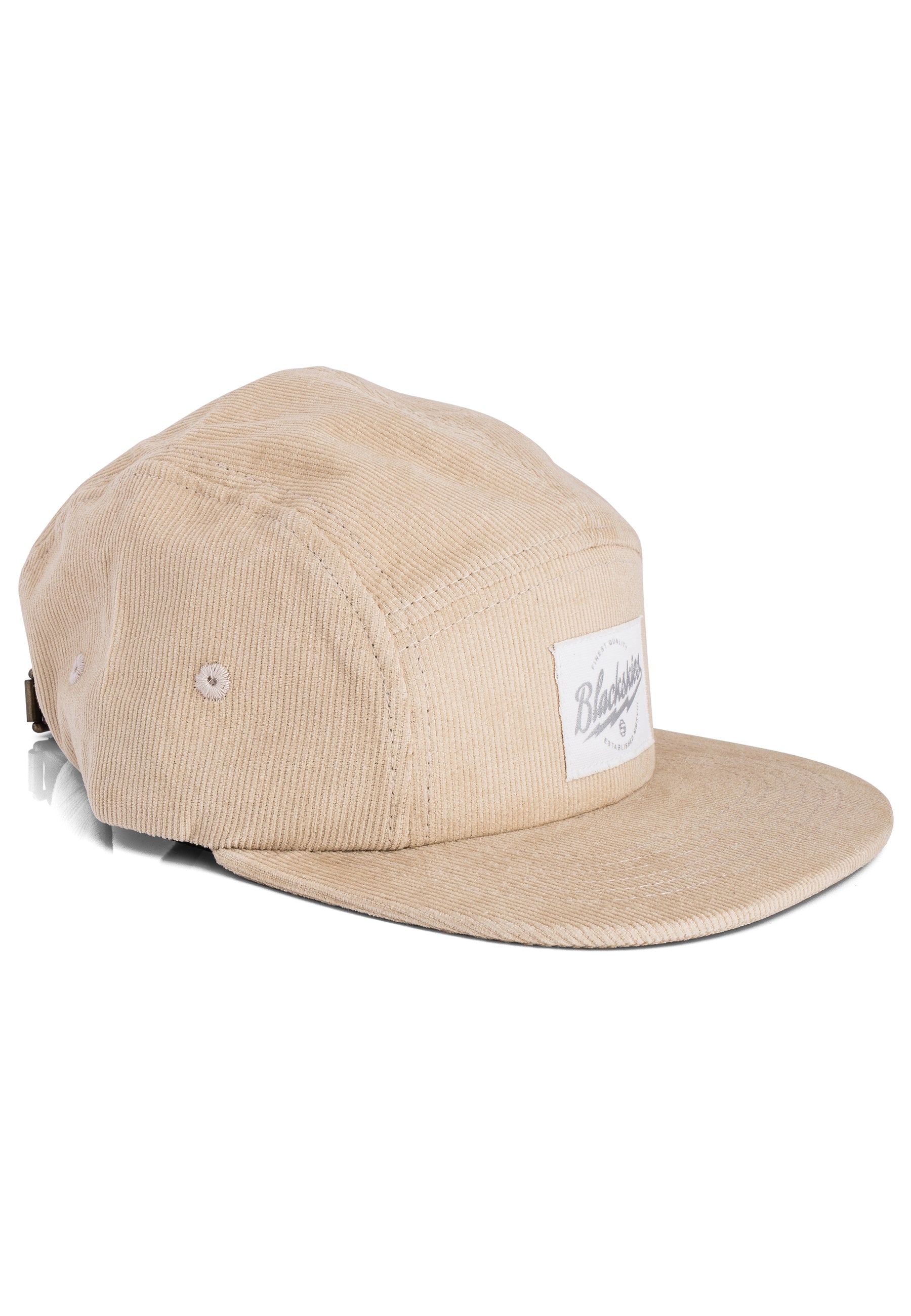 Blackskies-Ivory-5-Panel-Hat-Baseball-Cap-Cream-Beige-Side