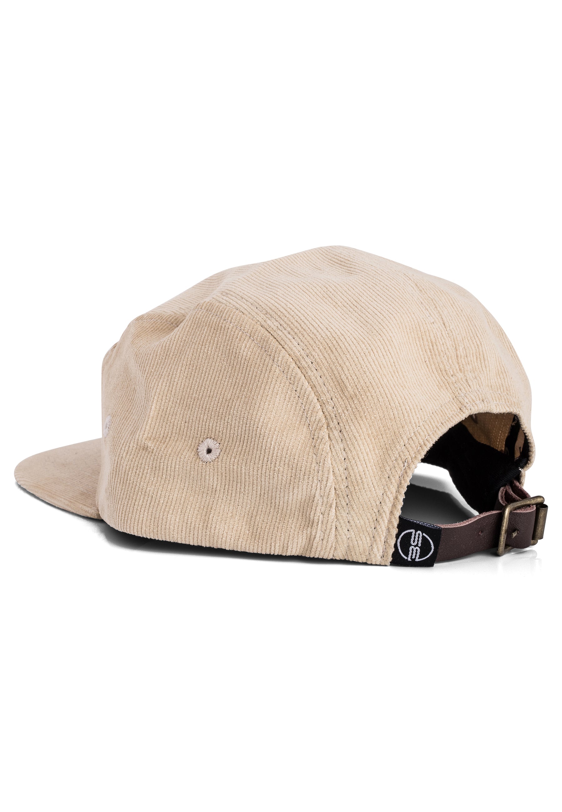 Blackskies-Ivory-5-Panel-Hat-Baseball-Cap-Cream-Beige-Strap-Closure