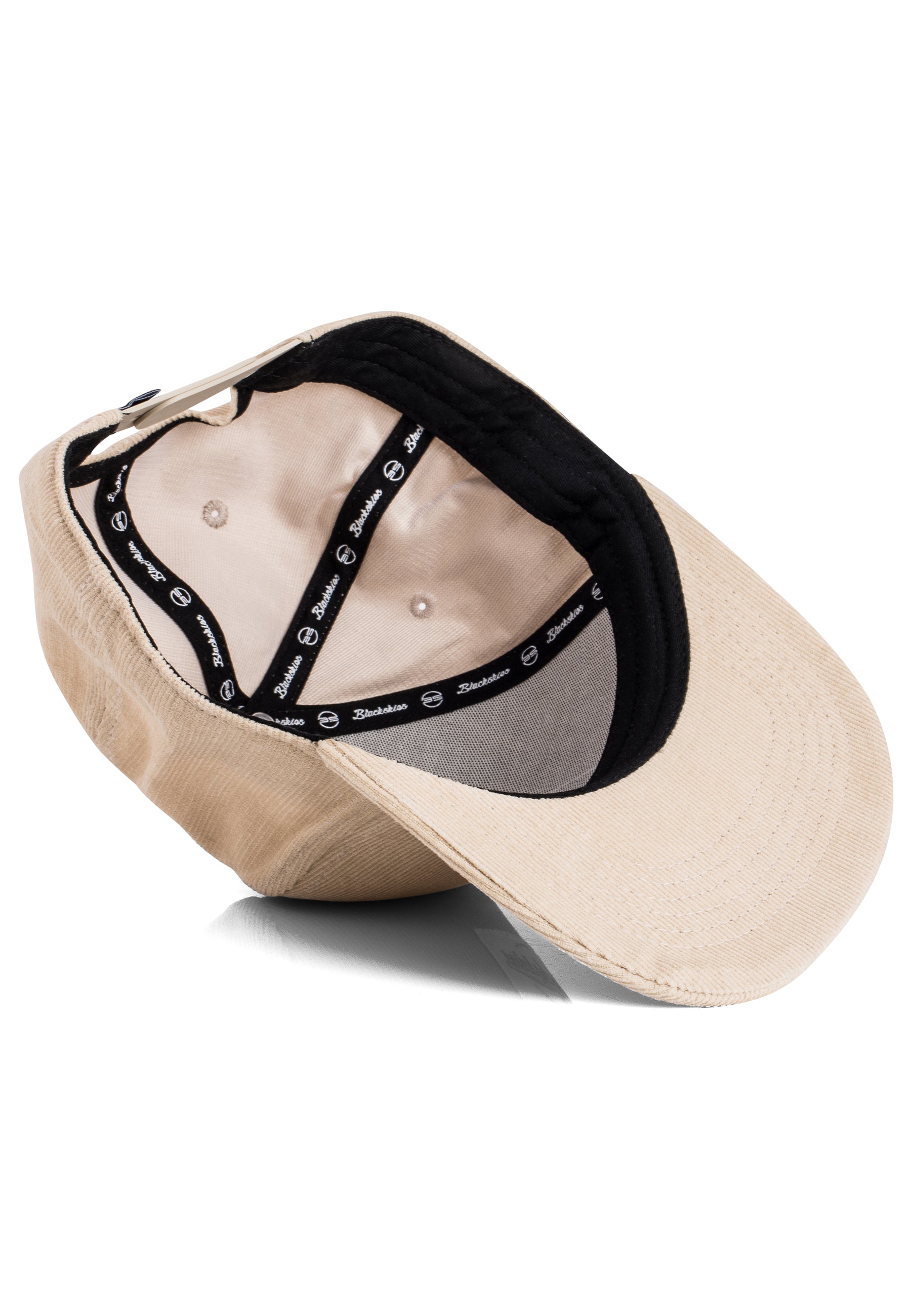 Blackskies-Ivory-Snapback-Cap-Baseball-Hat-Cream-Beige-Inside