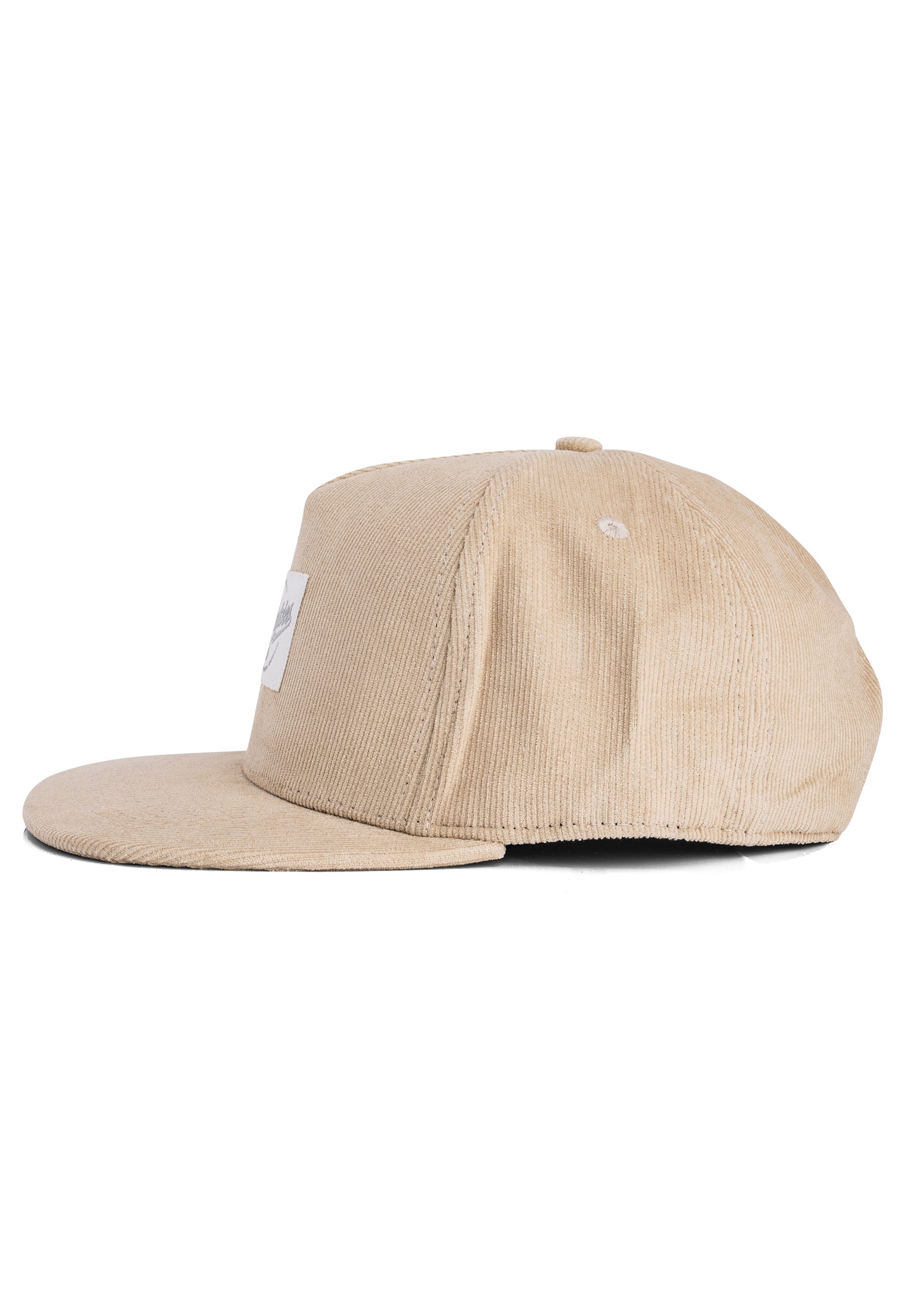 Blackskies-Ivory-Snapback-Cap-Baseball-Hat-Cream-Beige-Side