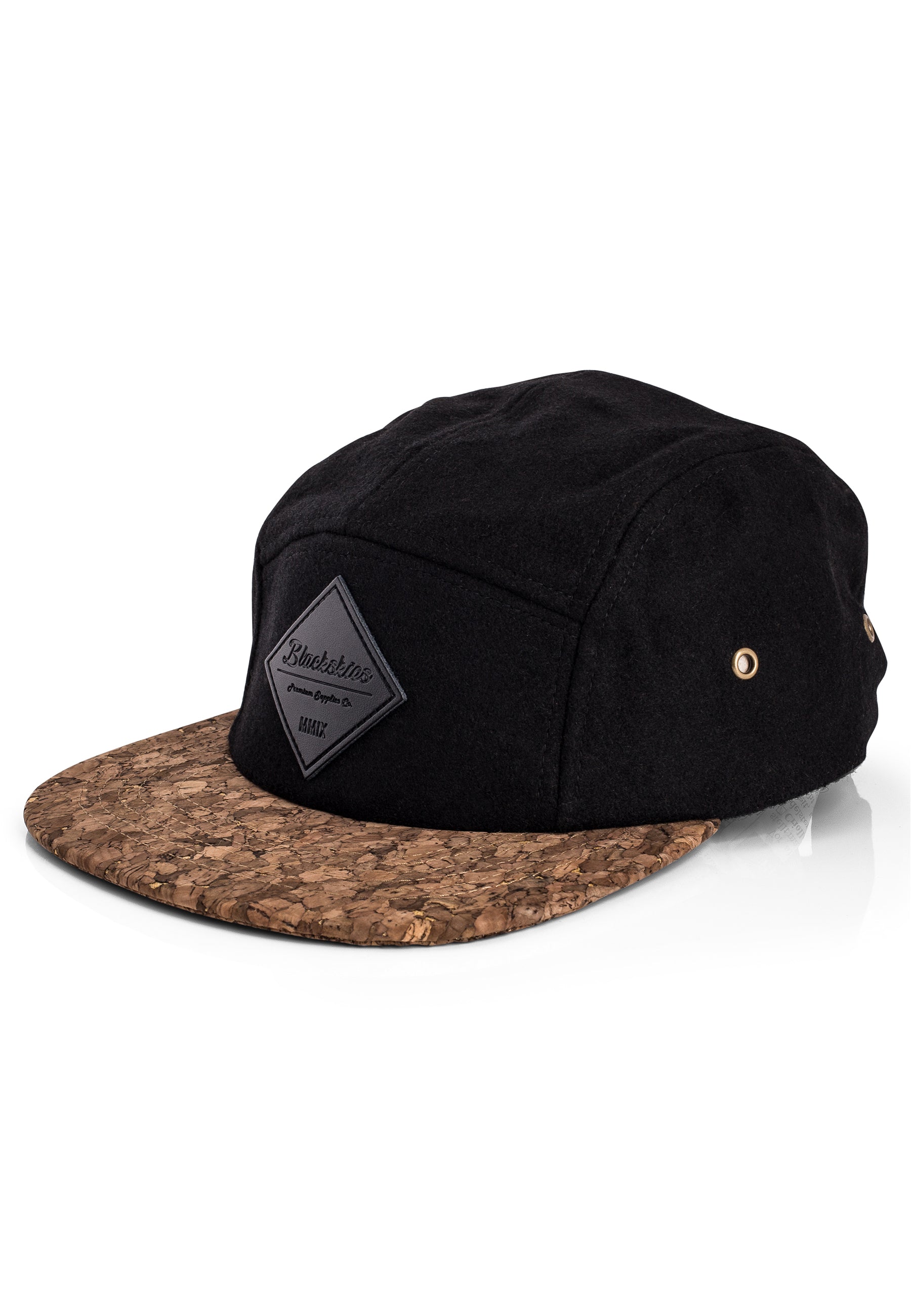 Blackskies-Legacy-5-Panel-Cap-Cork-Camp-Hat
