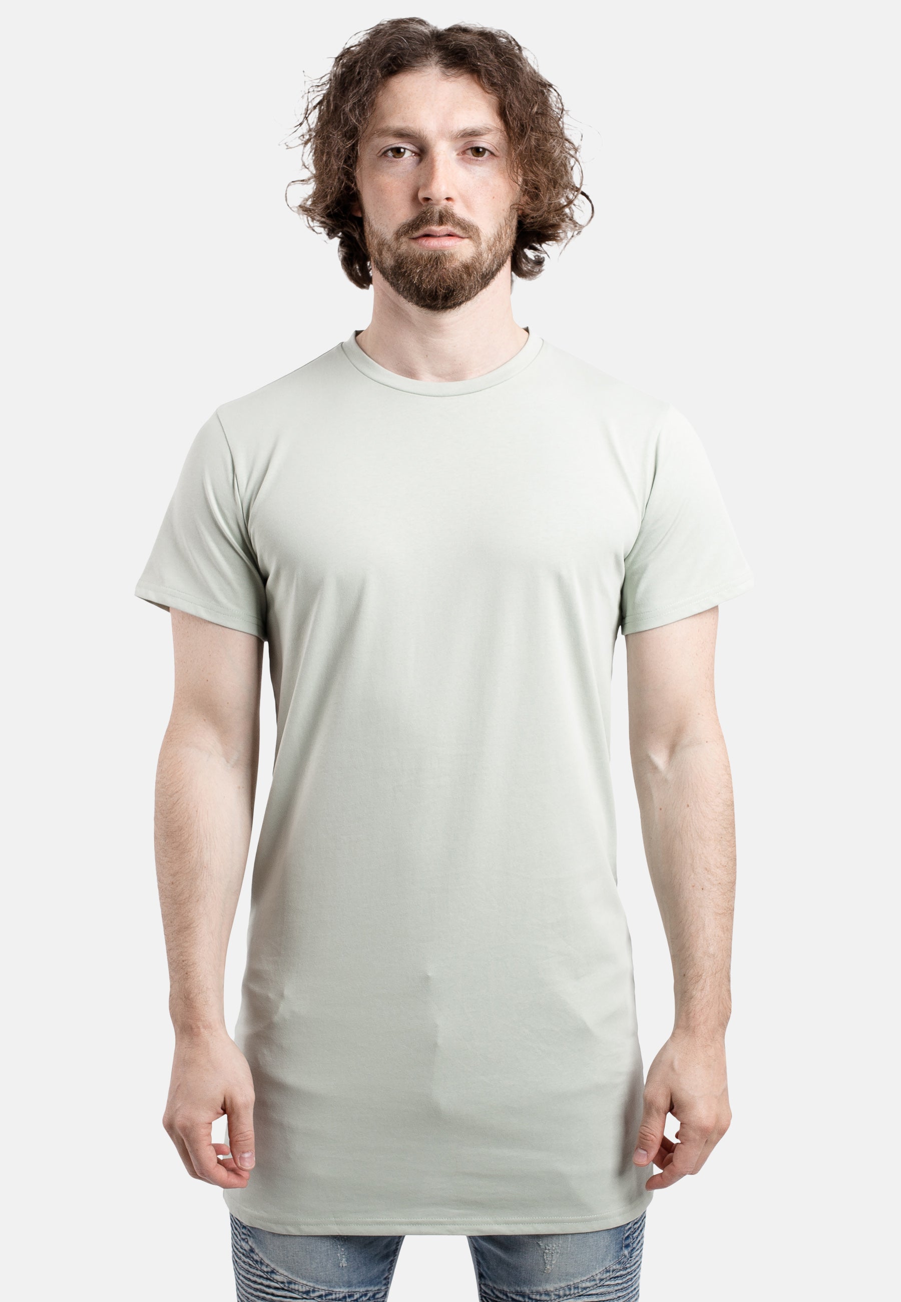 Blackskies-Longline-Under-T-Shirt-Sage-Green
