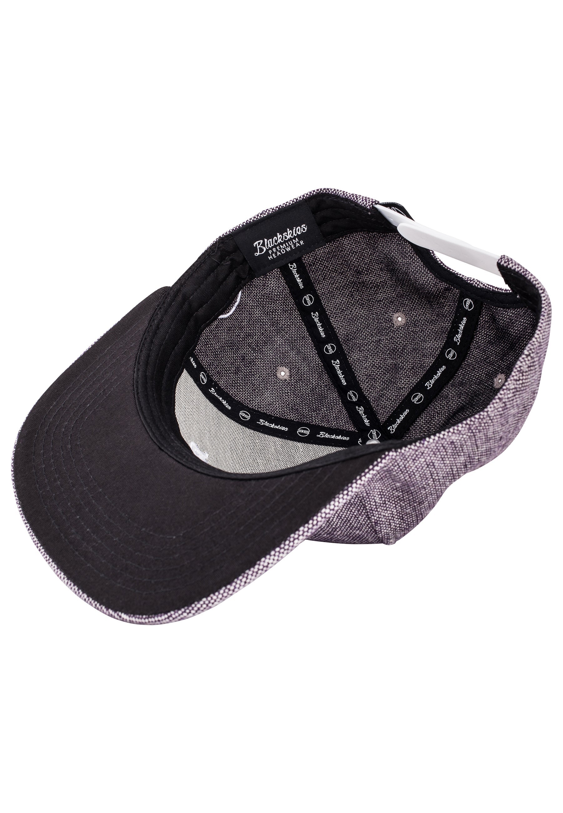 Blackskies-Nebula-Snapback-Cap-Baseball-Hat-Tweed-Brim