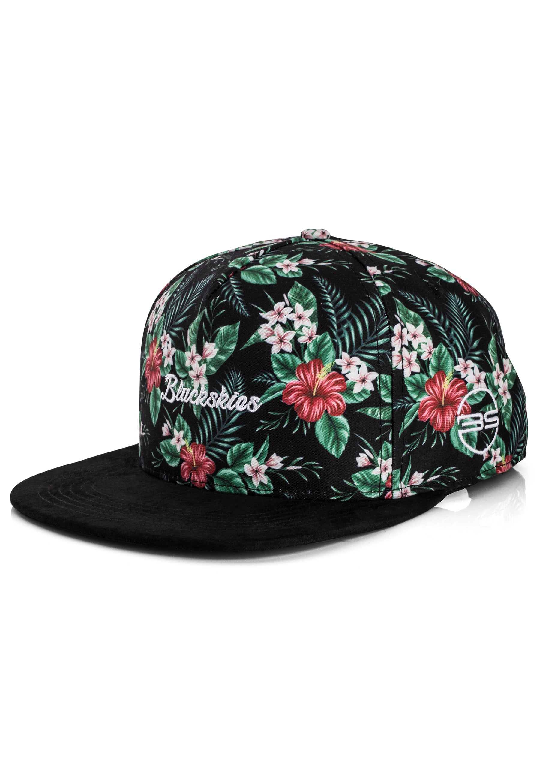 Blackskies-Oahu-Vol-II-Snapback-Cap-Floral-Black_2