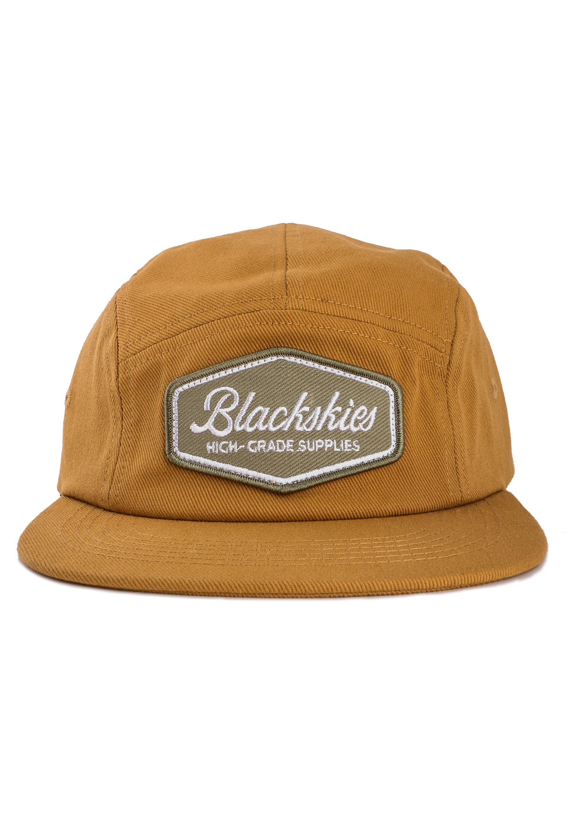 Blackskies-Oasis-5-Panel-Cap-Yellow-Hat-Specifications