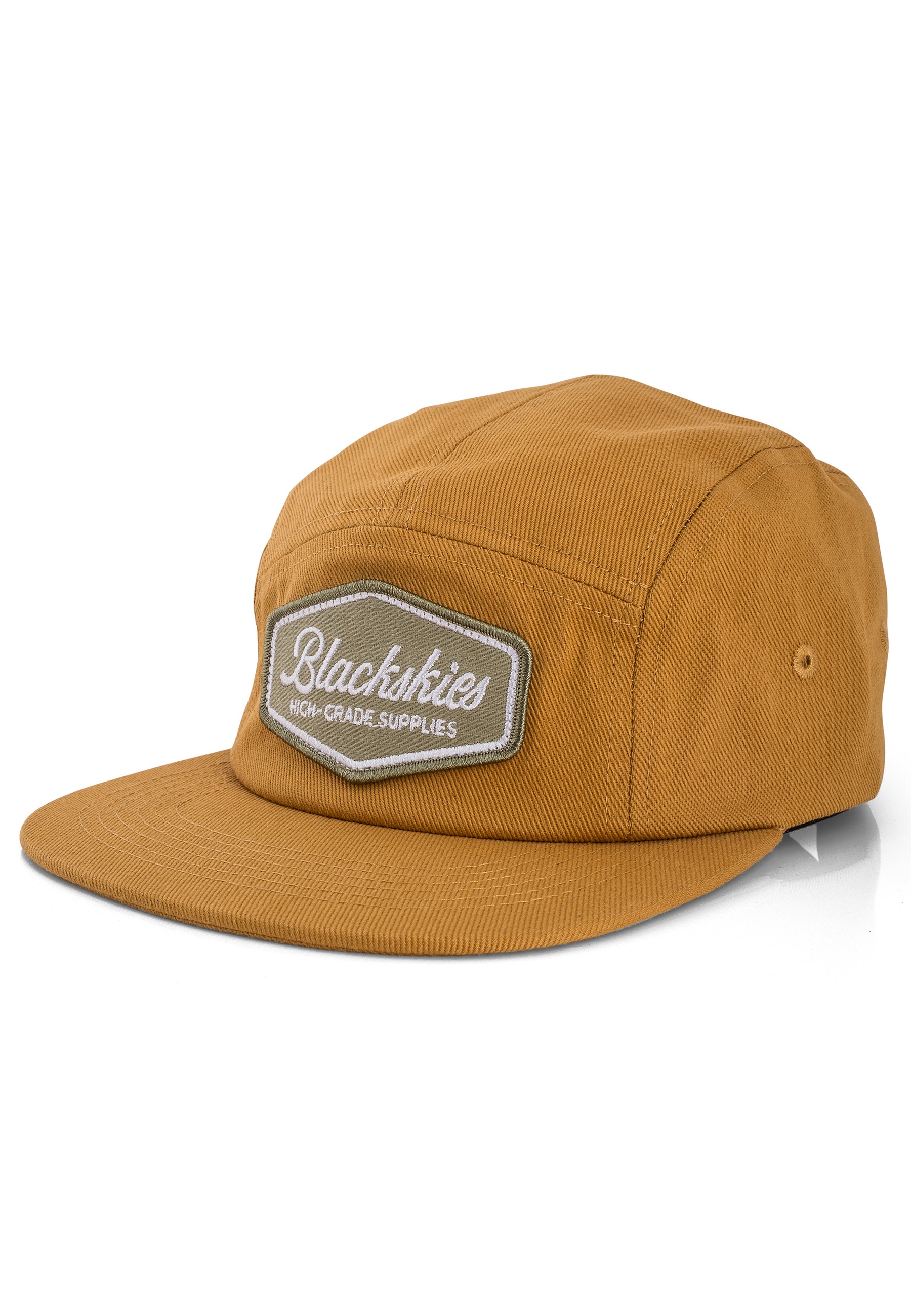 Blackskies-Oasis-5-Panel-Cap-Yellow-Hat