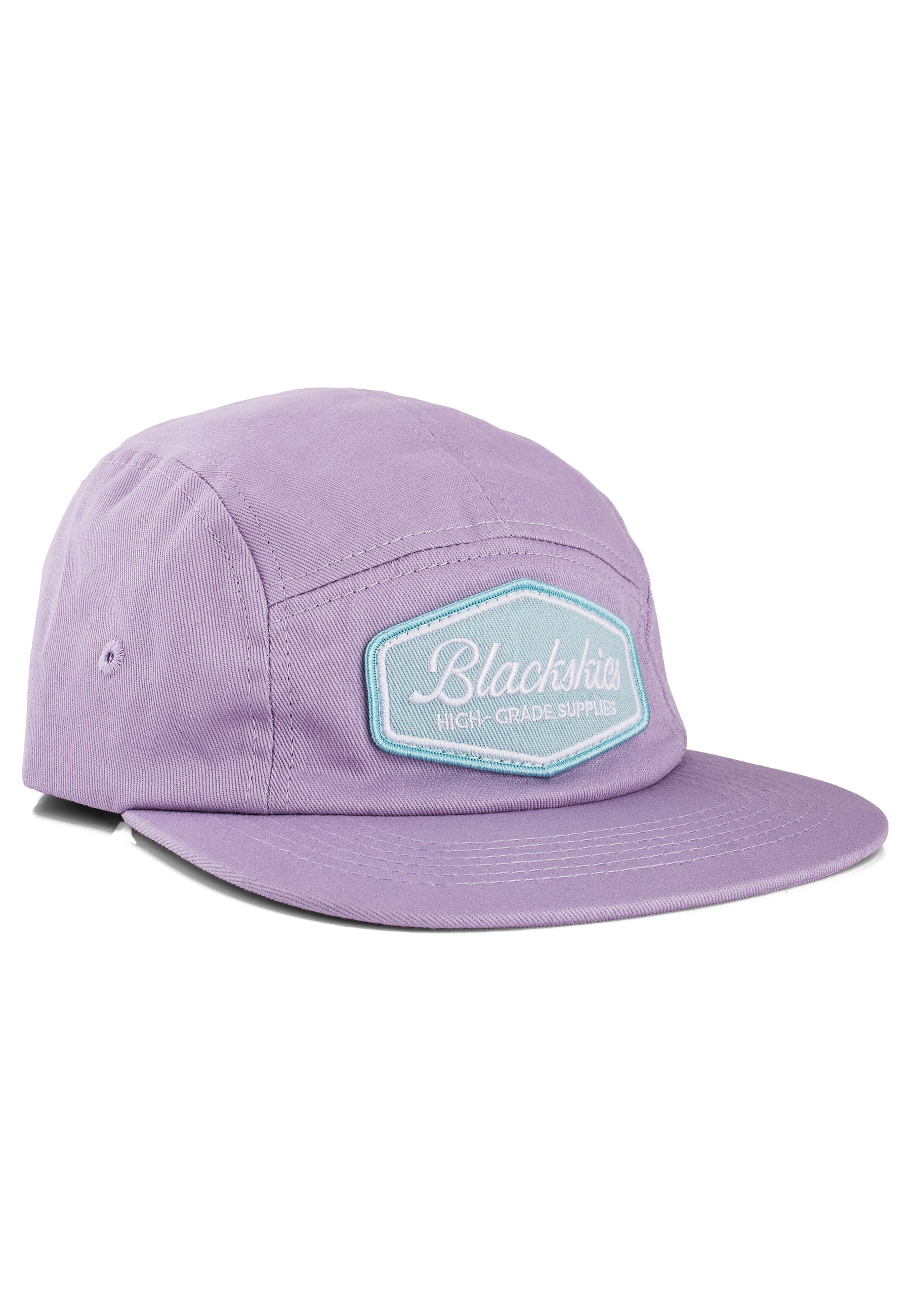 Blackskies-Oasis-5-Panel-Hat-Lilac-Side