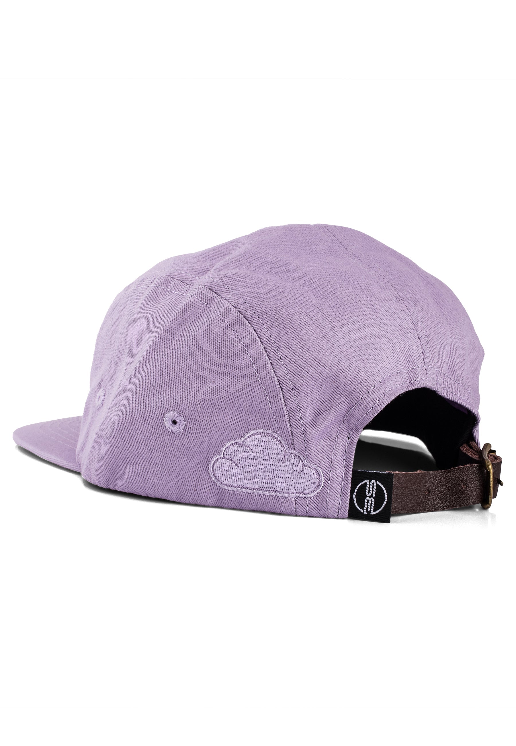 Blackskies-Oasis-5-Panel-Hat-Lilac-Strap