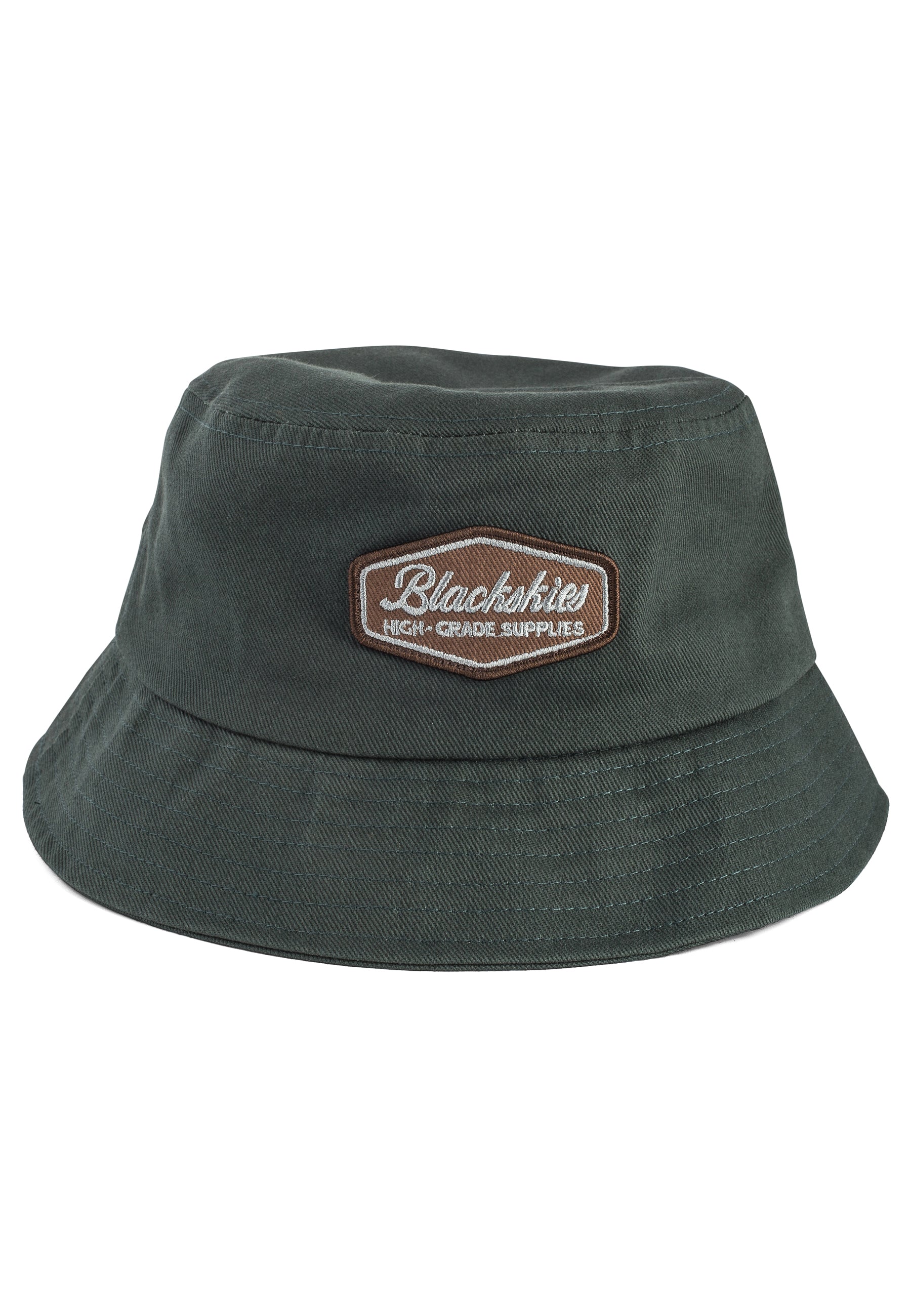 Blackskies-Oasis-Bucket-Hat-Forest-Green-Brown-Fisher-Hat-Bob