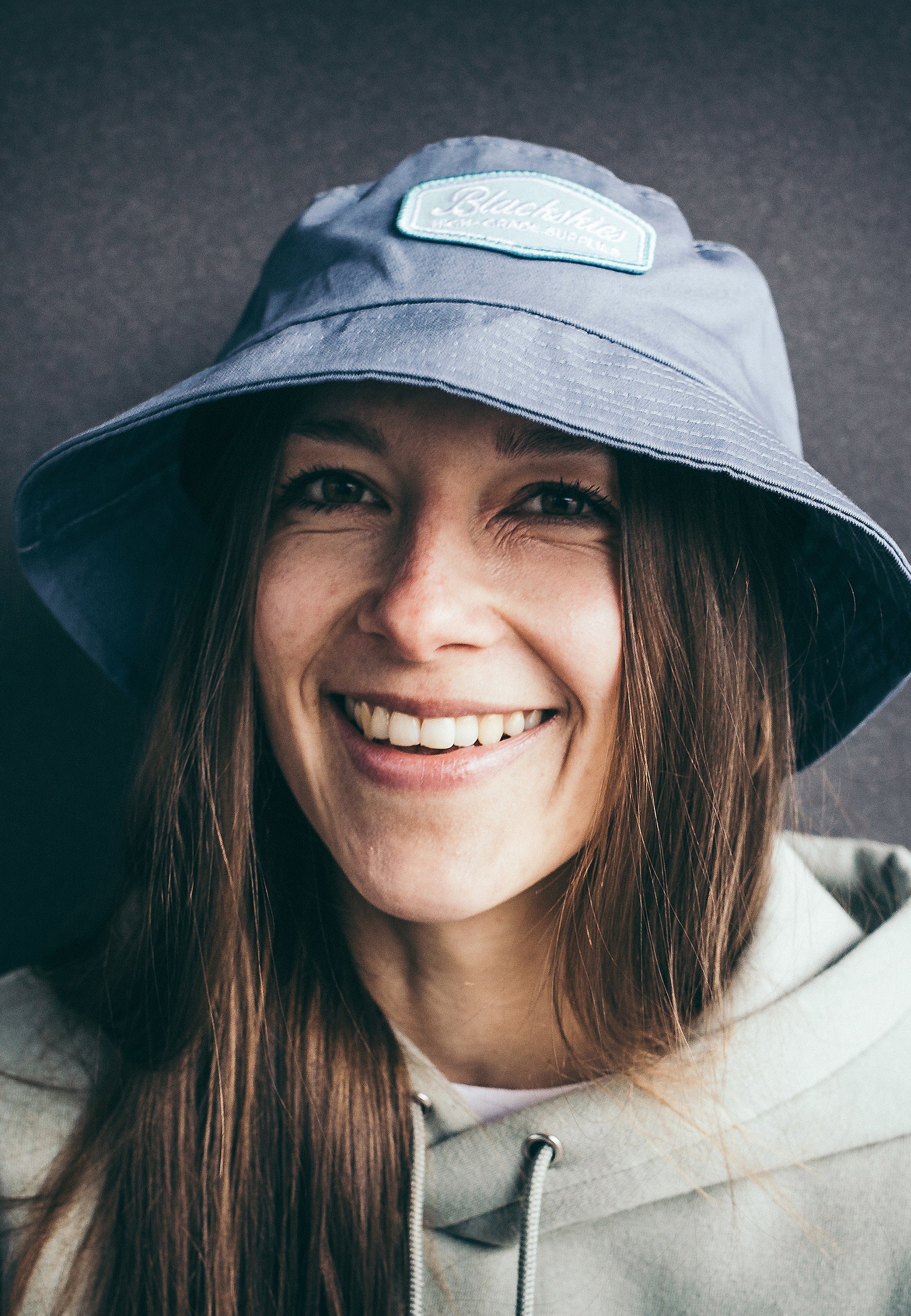 Blackskies-Oasis-Bucket-Hat-Ice-Blue-Fisher-Hat-Bob-Lovely-Model-2