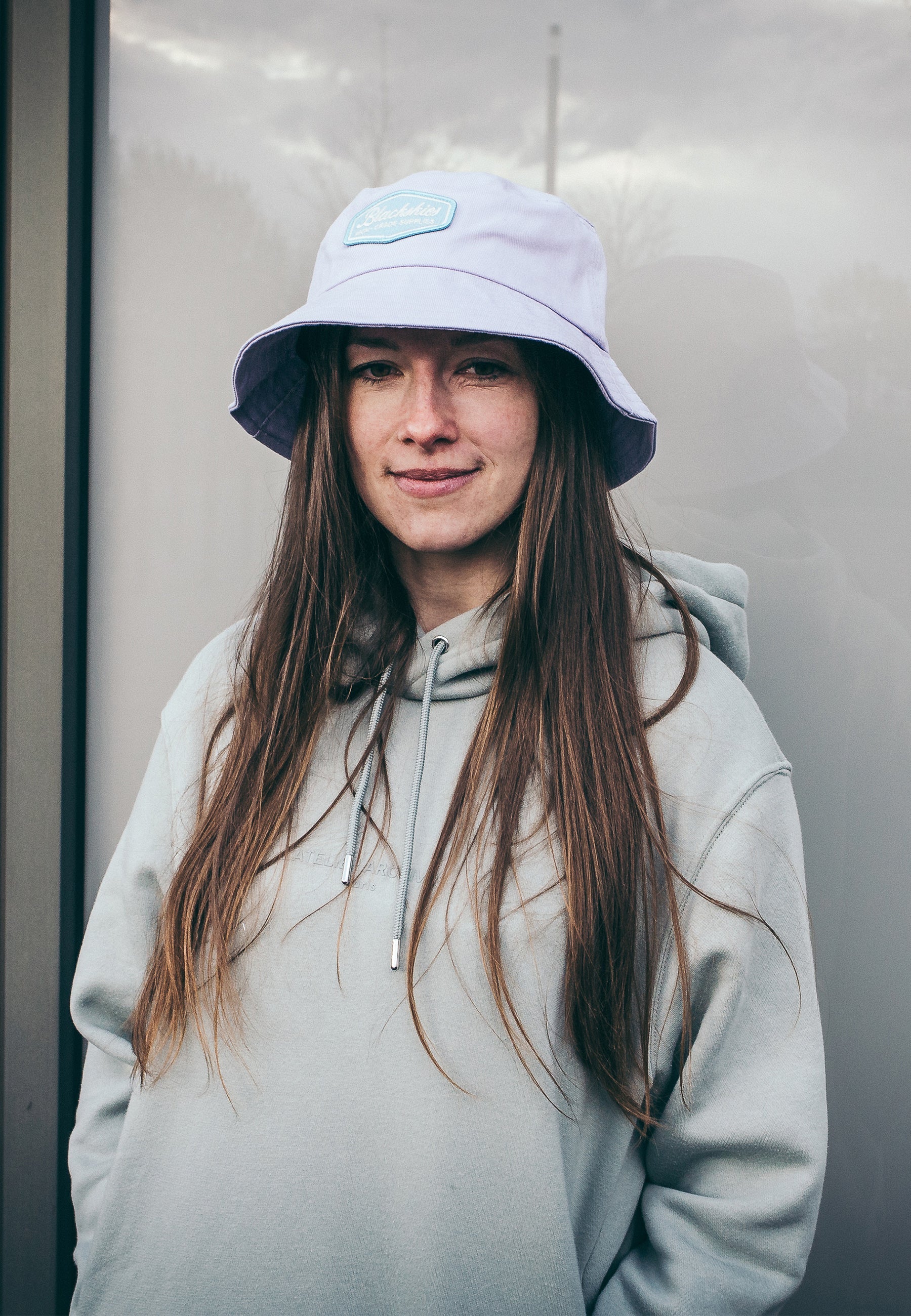 Blackskies-Oasis-Bucket-Hat-Lilac-Mint-Fisher-Hat-Bob-Lovely-Model-2