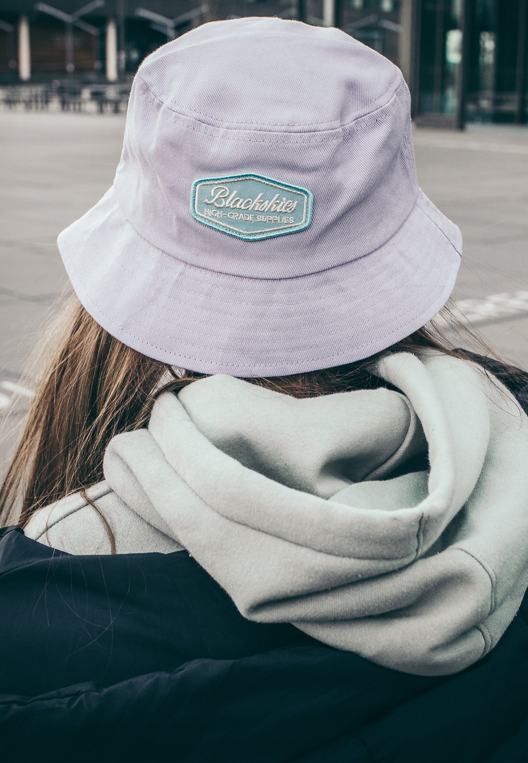 Blackskies-Oasis-Bucket-Hat-Lilac-Mint-Fisher-Hat-Bob-Lovely-Model-3