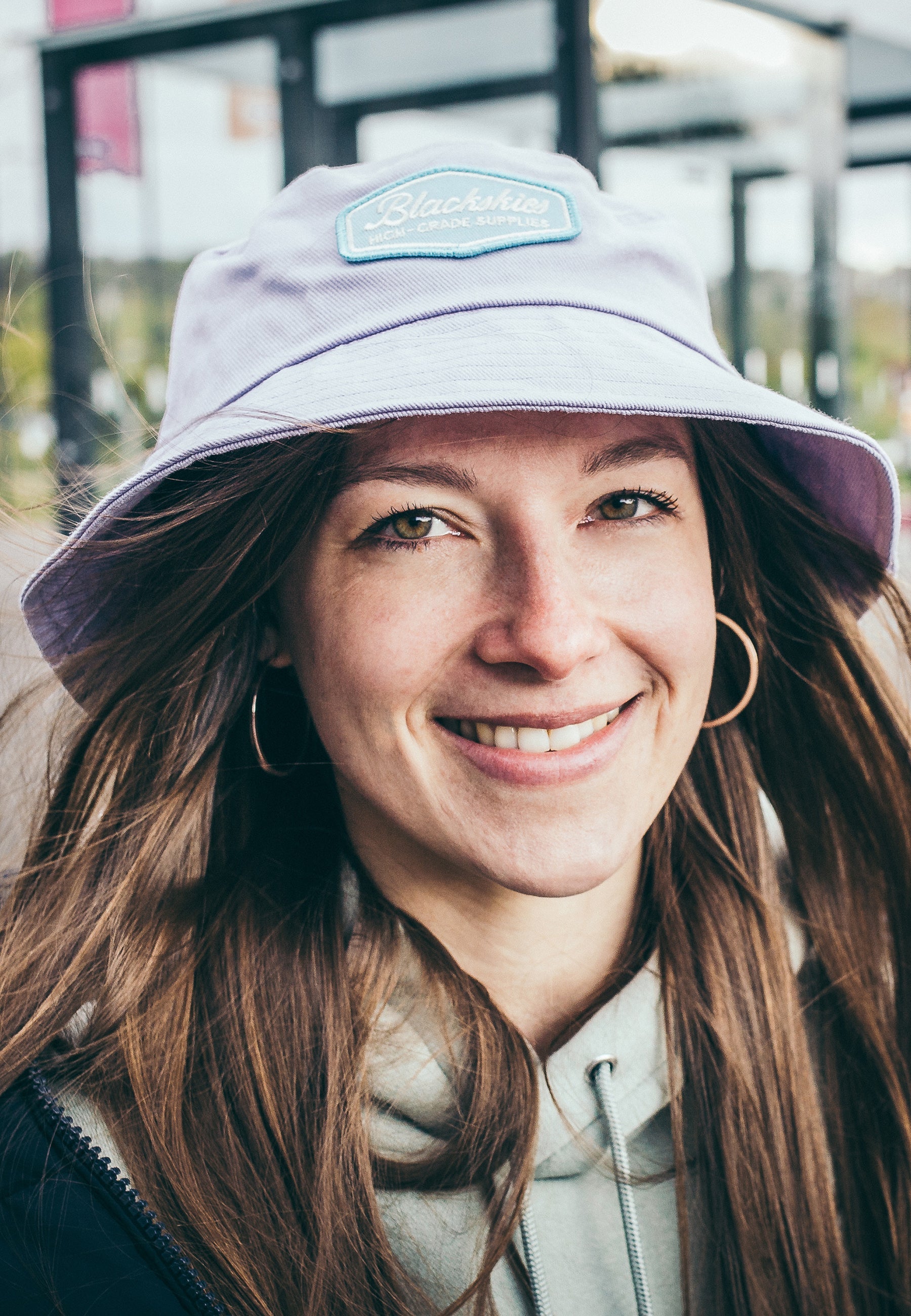 Blackskies-Oasis-Bucket-Hat-Lilac-Mint-Fisher-Hat-Bob-Lovely-Model