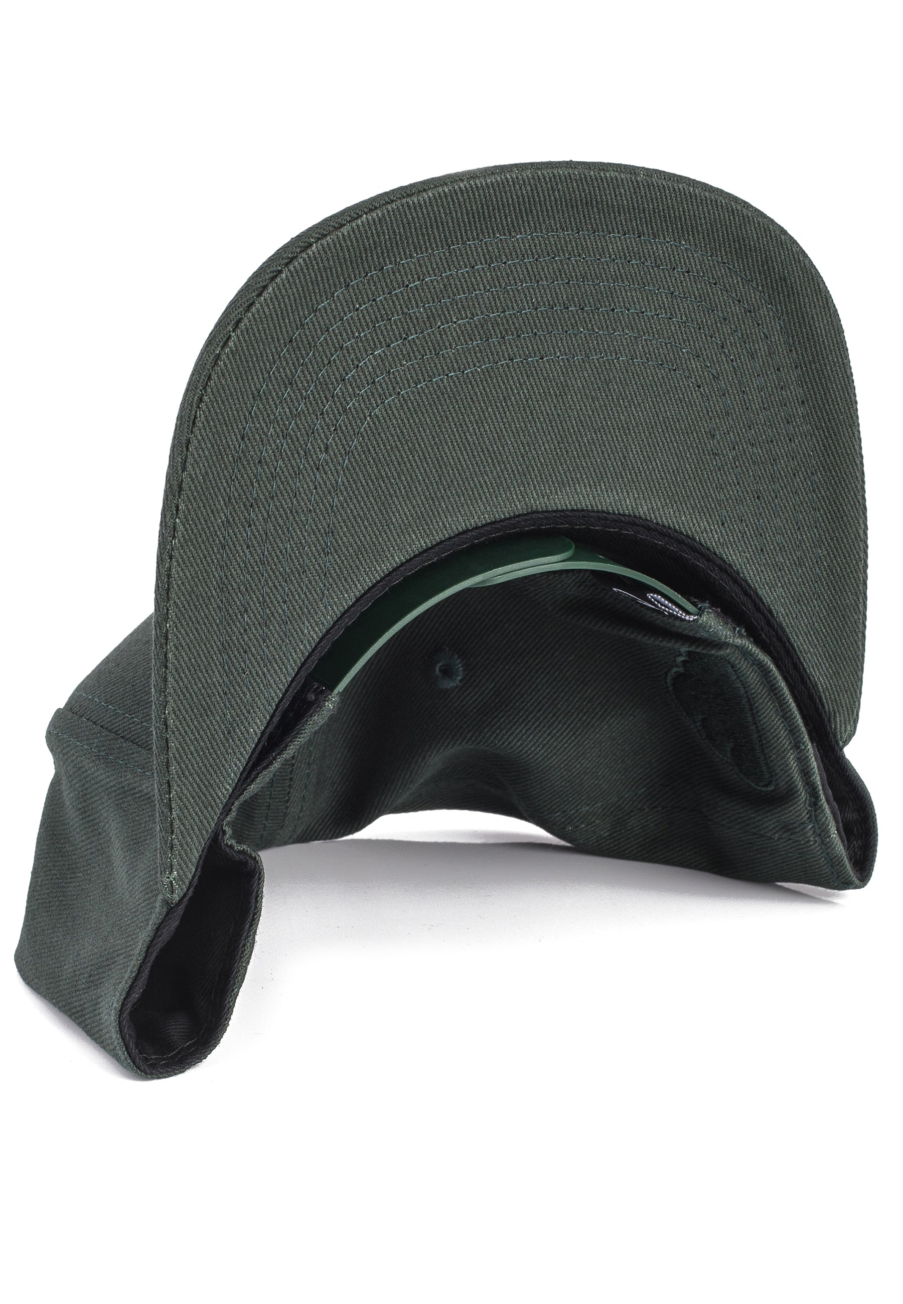 Blackskies-Oasis-Snapback-Cap-Forest-Green-Brown-Basecap-Hat-Visor