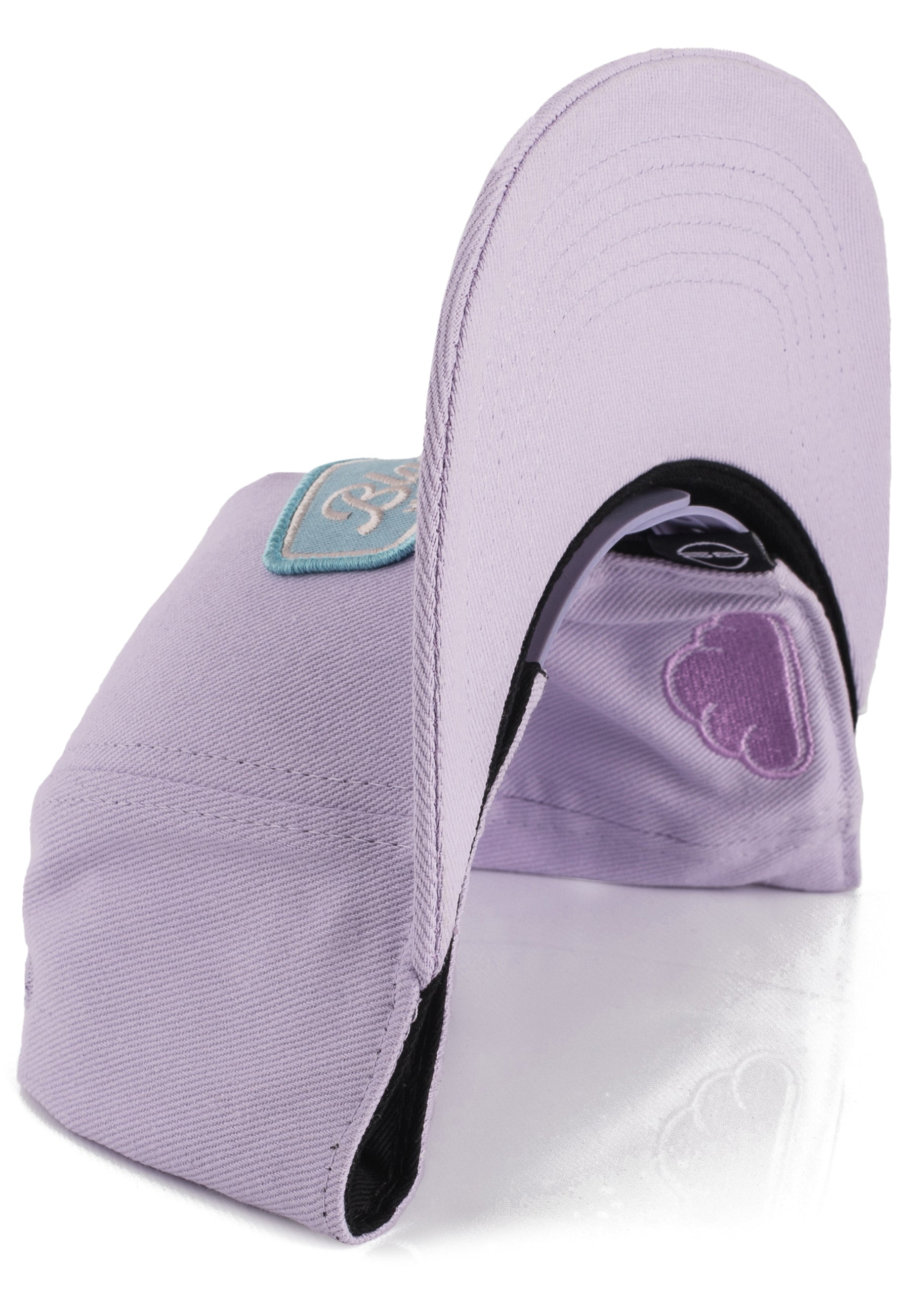 Blackskies-Oasis-Snapback-Cap-Lilac-Mint-Basecap-Hat-Visor